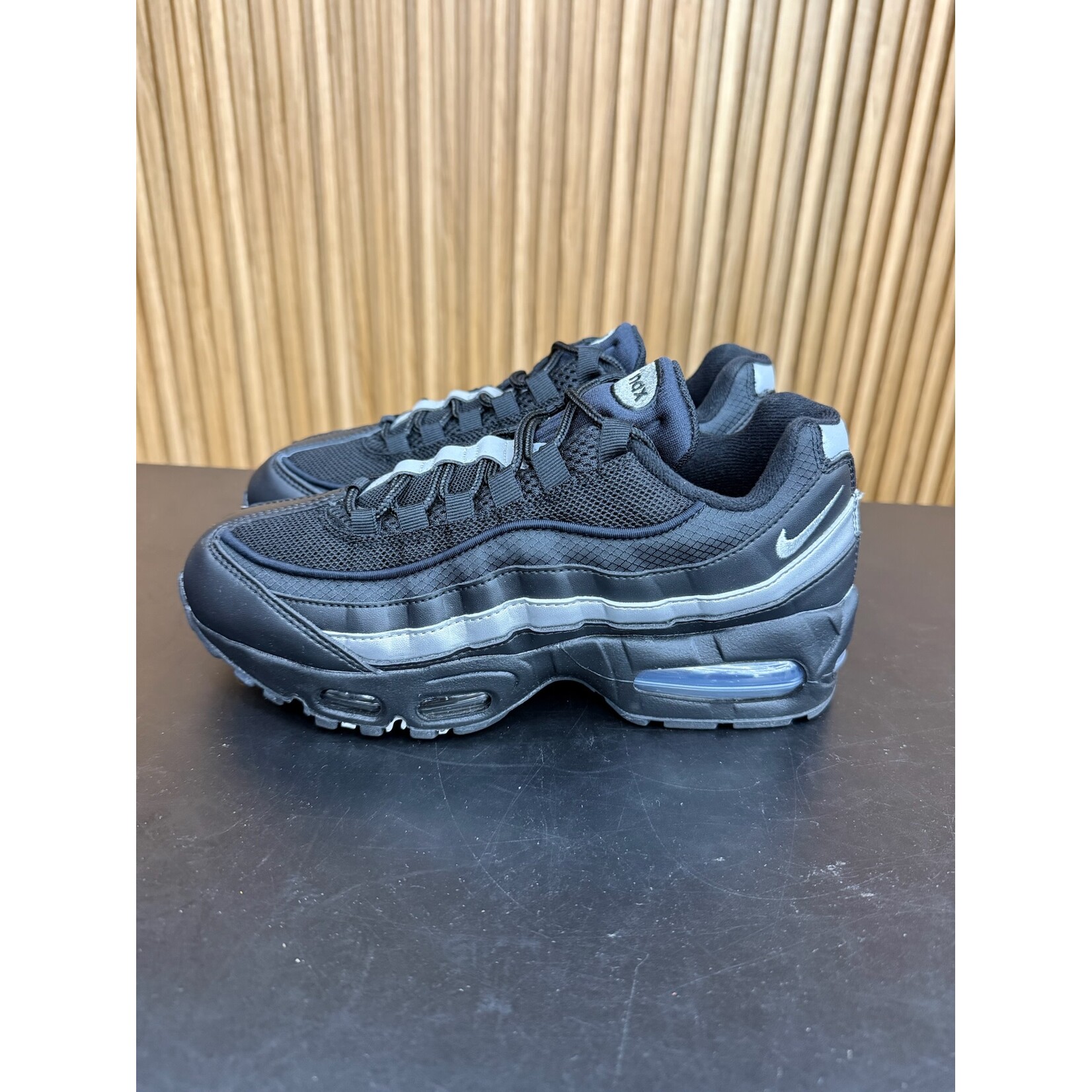 Nike Nike Air Max 95 OG Big Bubble Black White Metallic Silver Size 6.5, PREOWNED NO BOX