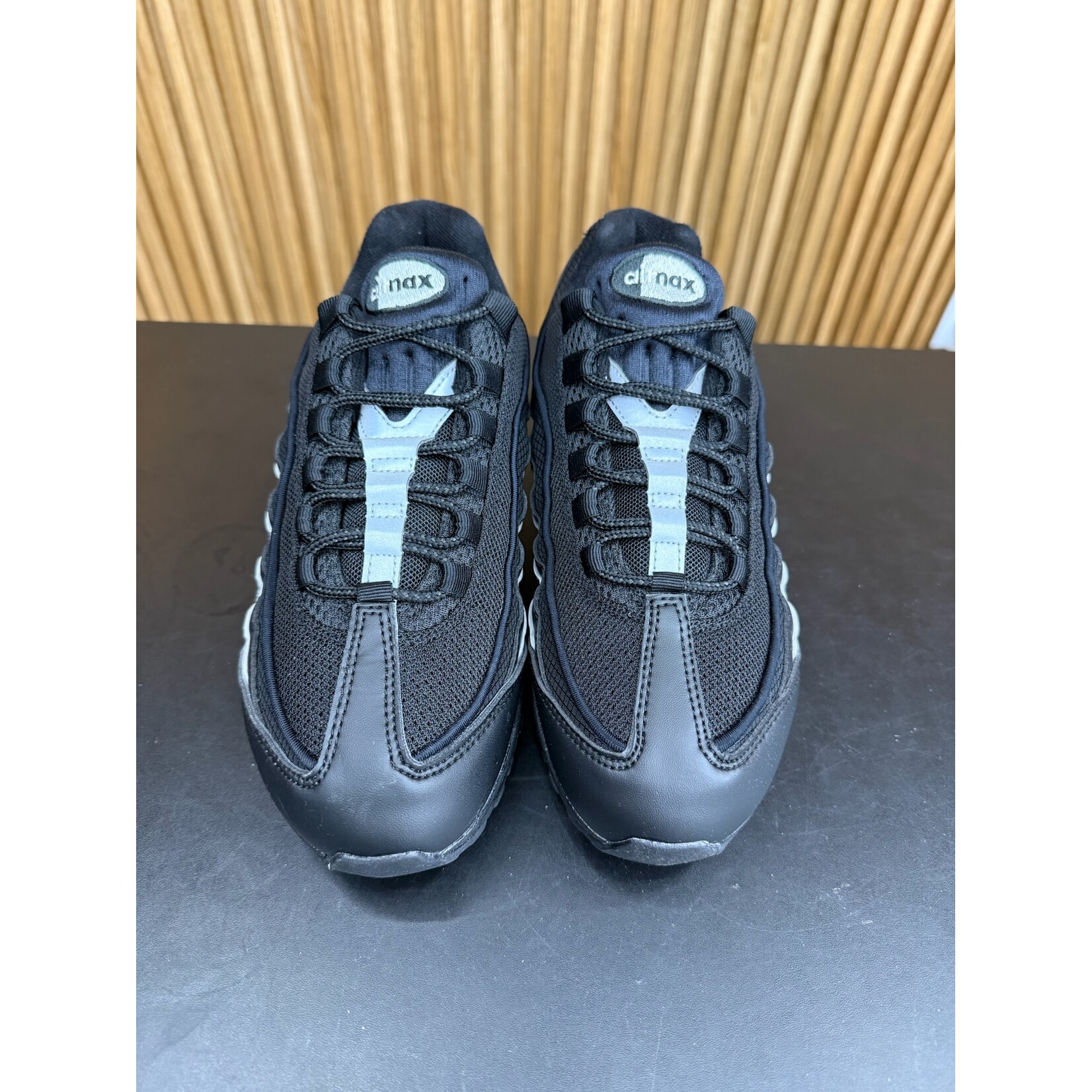 Nike Nike Air Max 95 OG Big Bubble Black White Metallic Silver Size 6.5, PREOWNED NO BOX