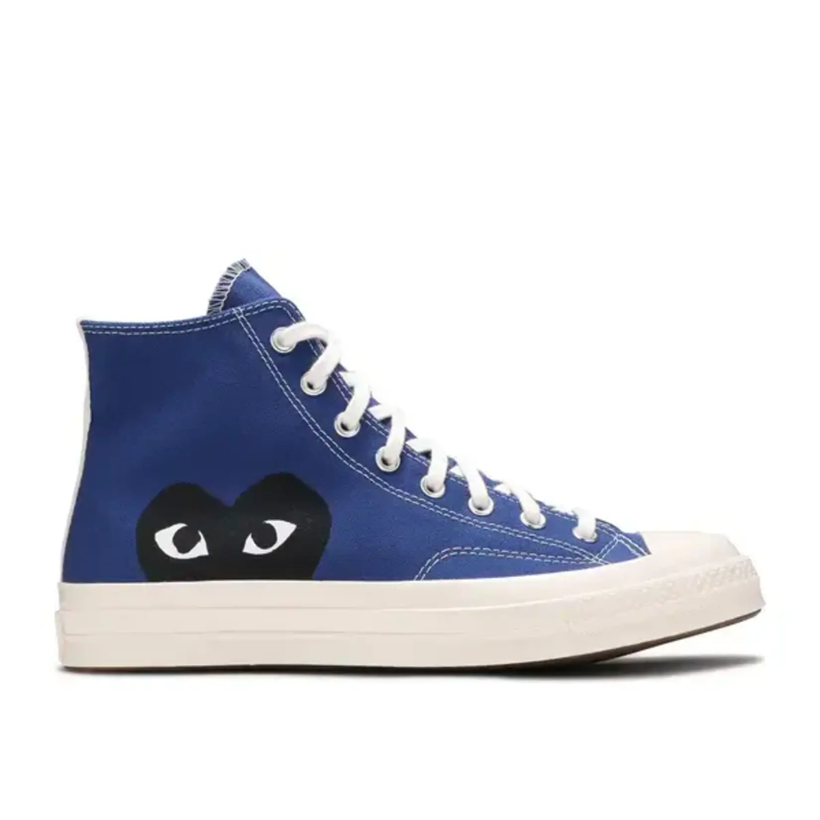 Converse Converse Chuck Taylor All Star 70 Hi Comme des Garcons PLAY Blue Quartz Size 6, DS BRAND NEW*