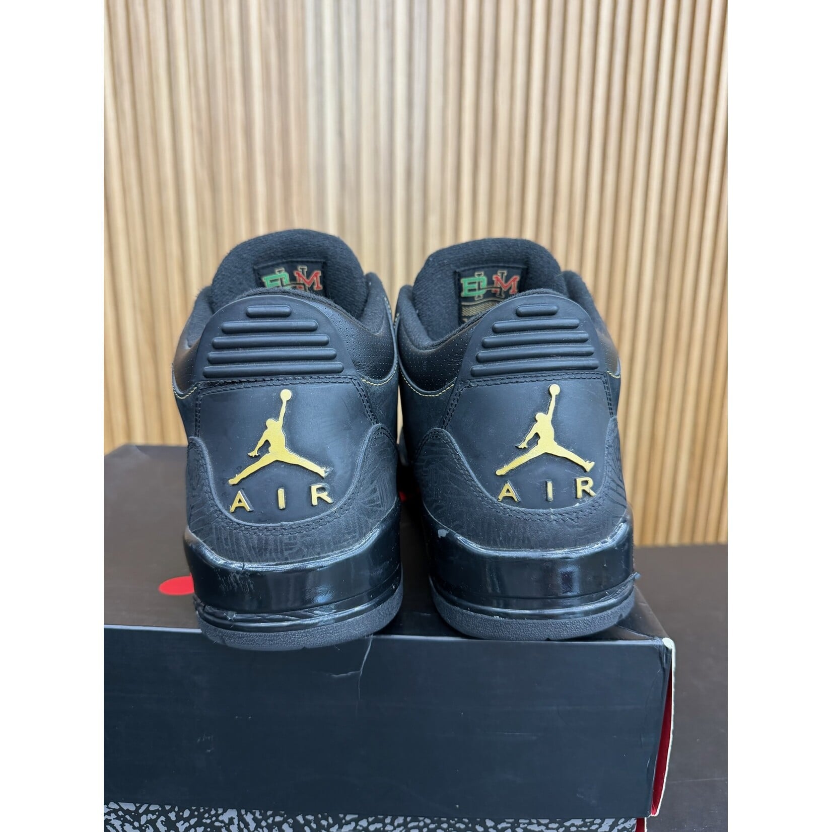 Jordan Jordan 3 Retro Black History Month Size 13, PREOWNED