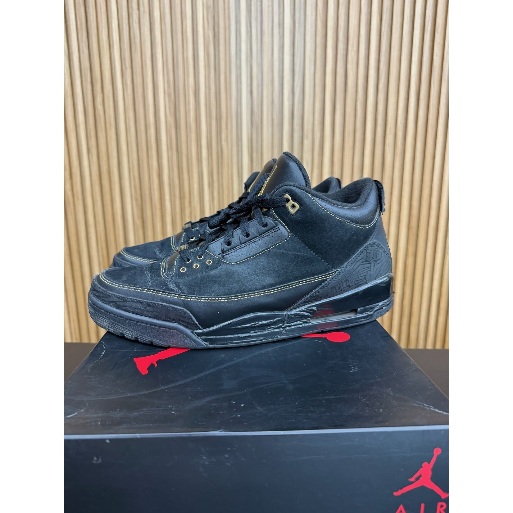 Jordan Jordan 3 Retro Black History Month Size 13, PREOWNED