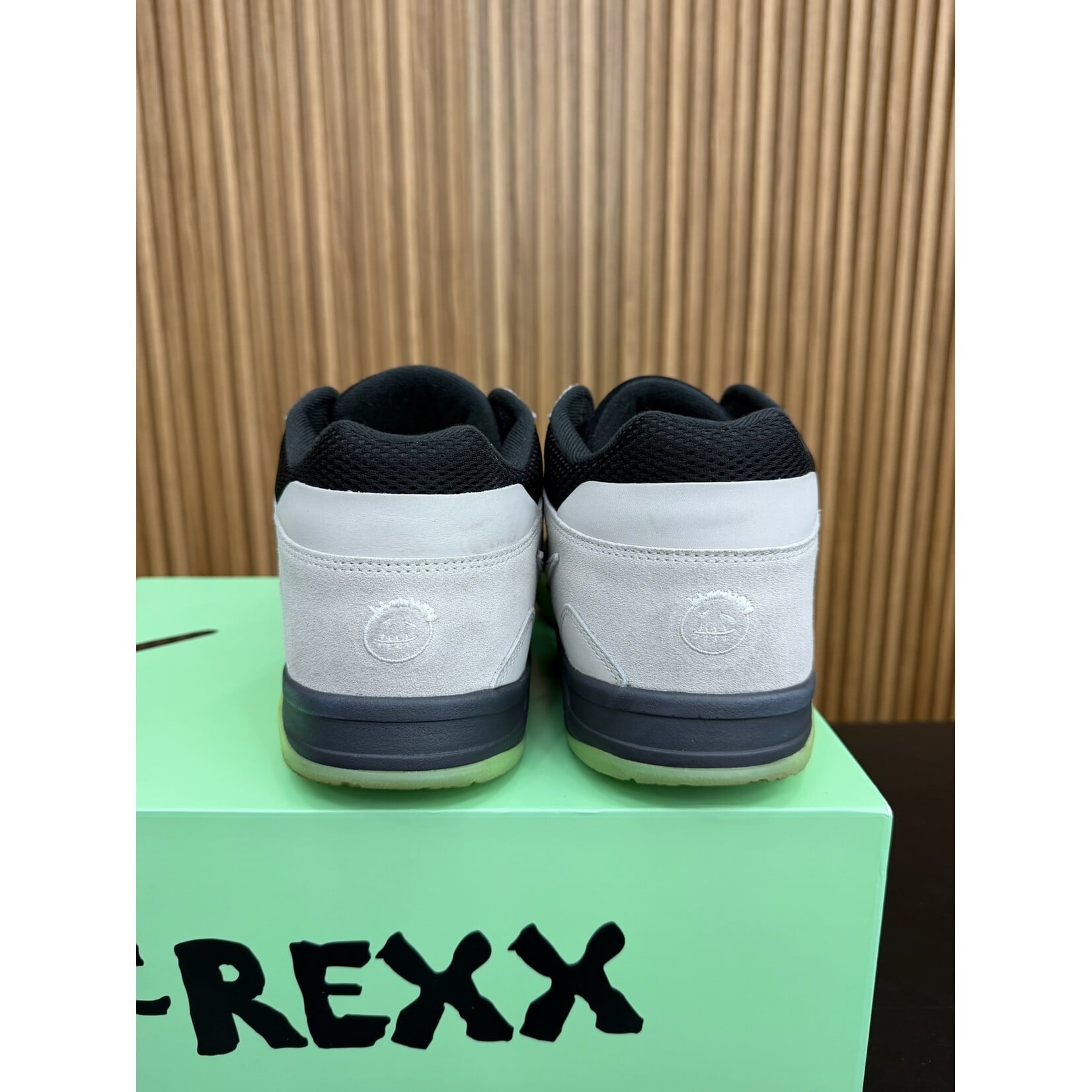Jordan Jordan Jumpman Jack TR Travis Scott x Chase B Black Night Silver Size 13, PREOWNED
