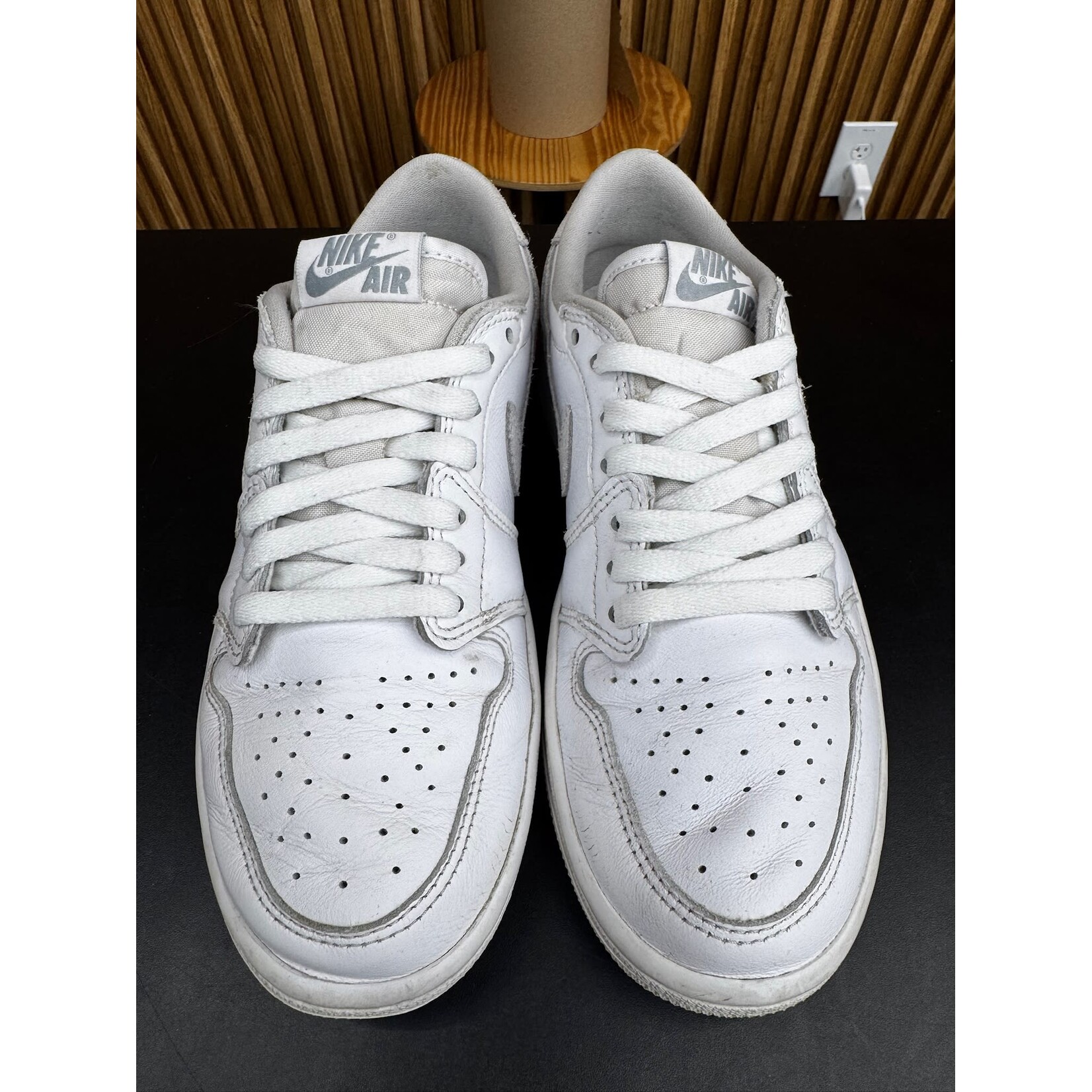 Jordan Jordan 1 Low OG Neutral Grey (2021) (Women's) Size 6.5W, PREOWNED NO BOX