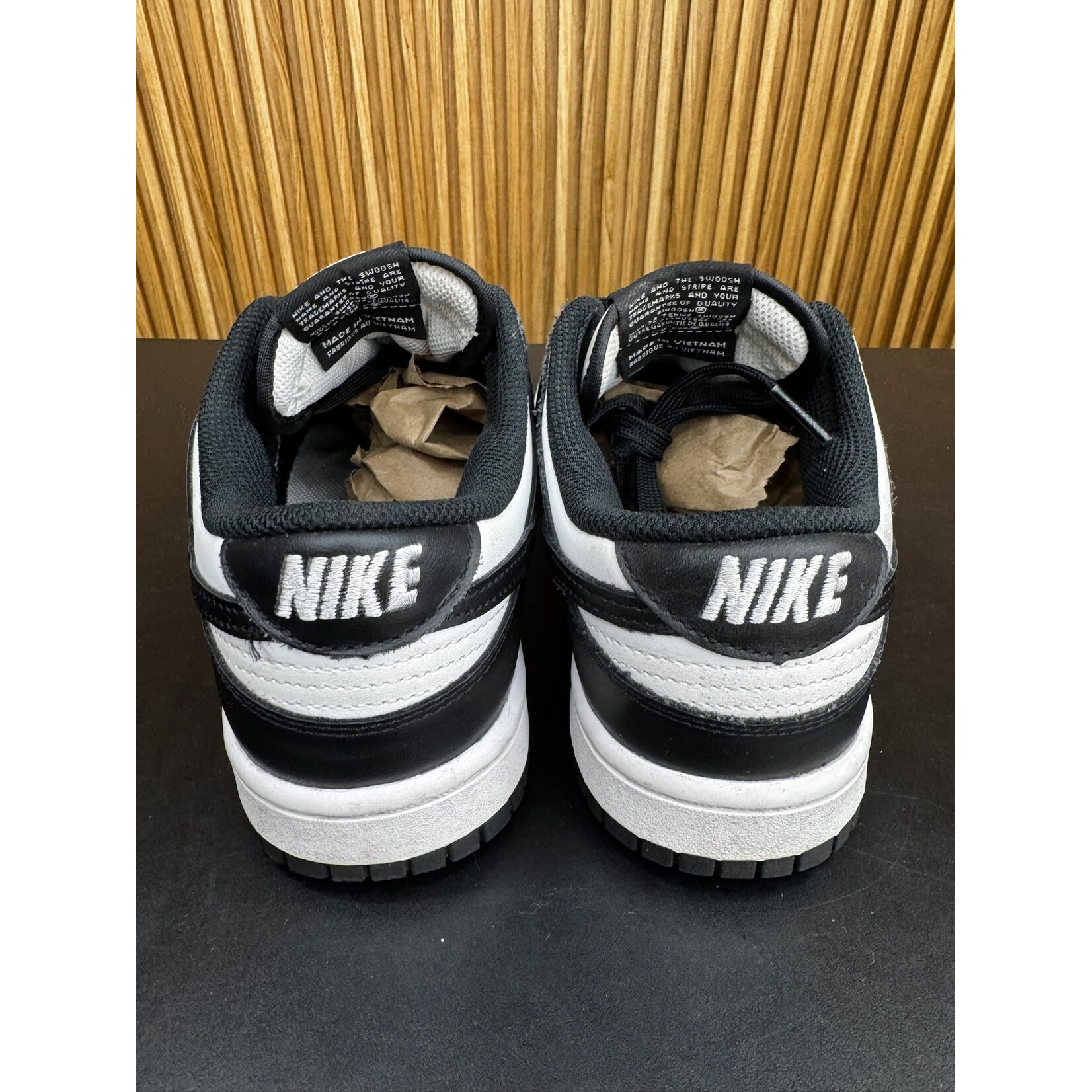 Nike Nike Dunk Low Retro White Black Panda (Women's) Size 7W, PREOWNED NO BOX