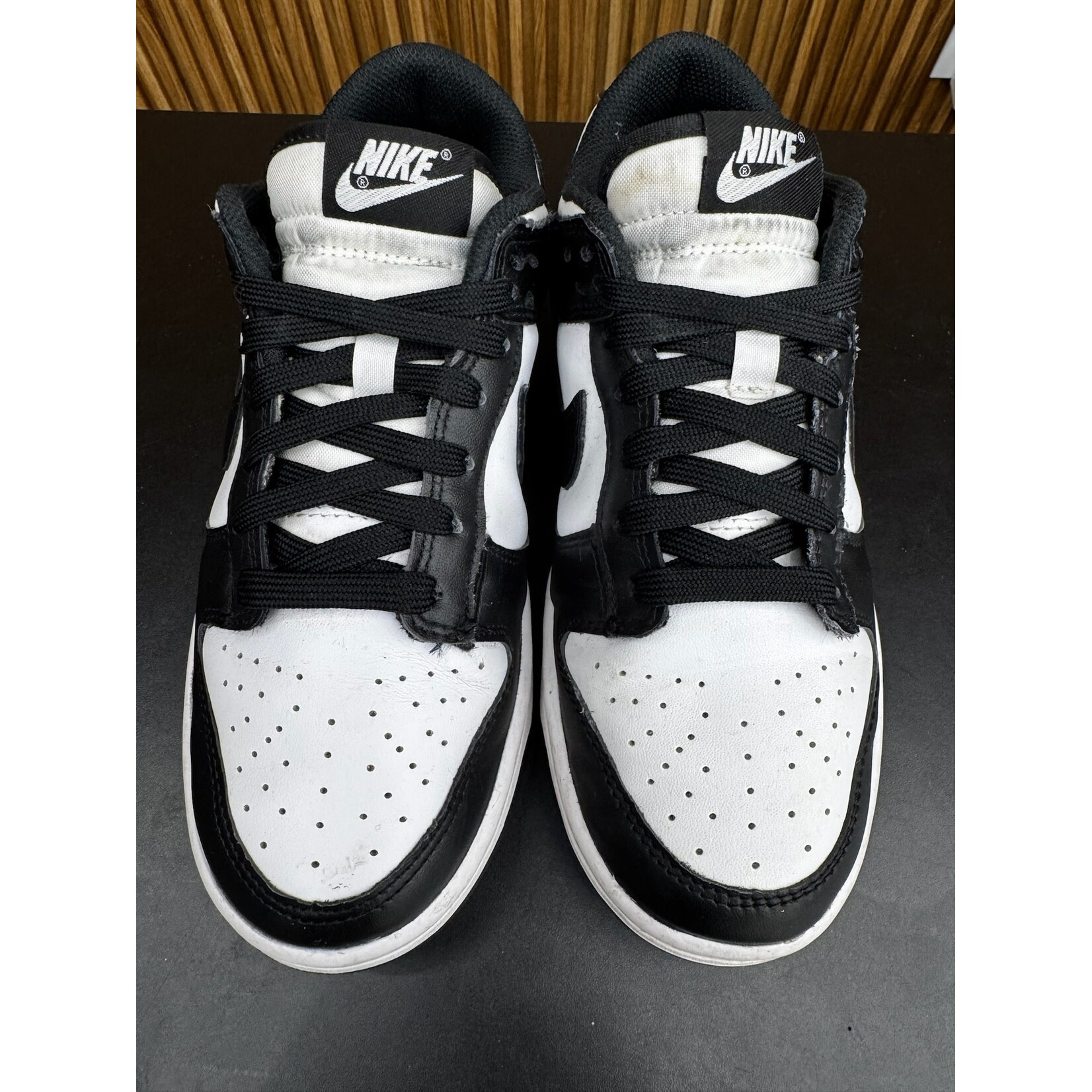 Nike Nike Dunk Low Retro White Black Panda (Women's) Size 7W, PREOWNED NO BOX