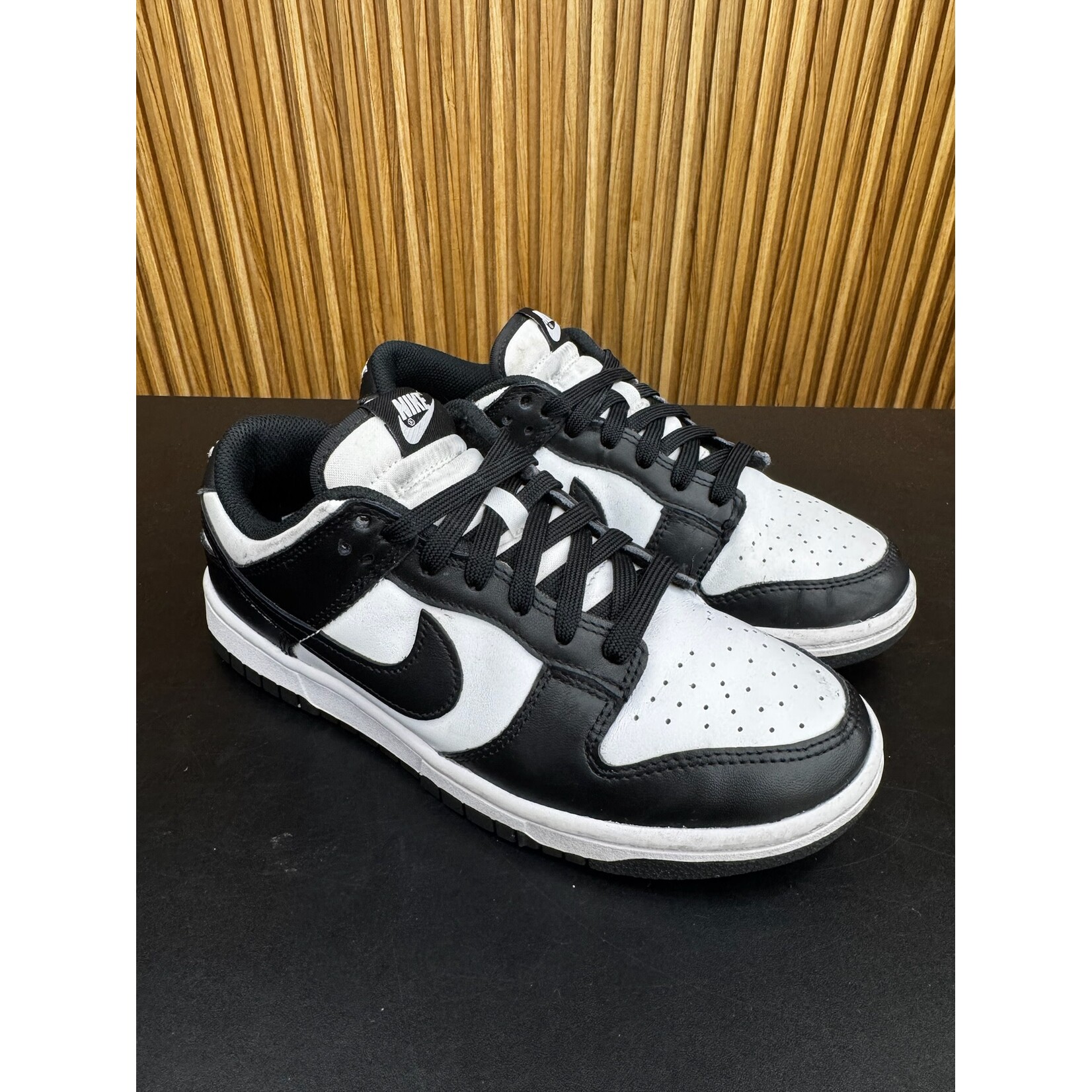 Nike Nike Dunk Low Retro White Black Panda (Women's) Size 7W, PREOWNED NO BOX