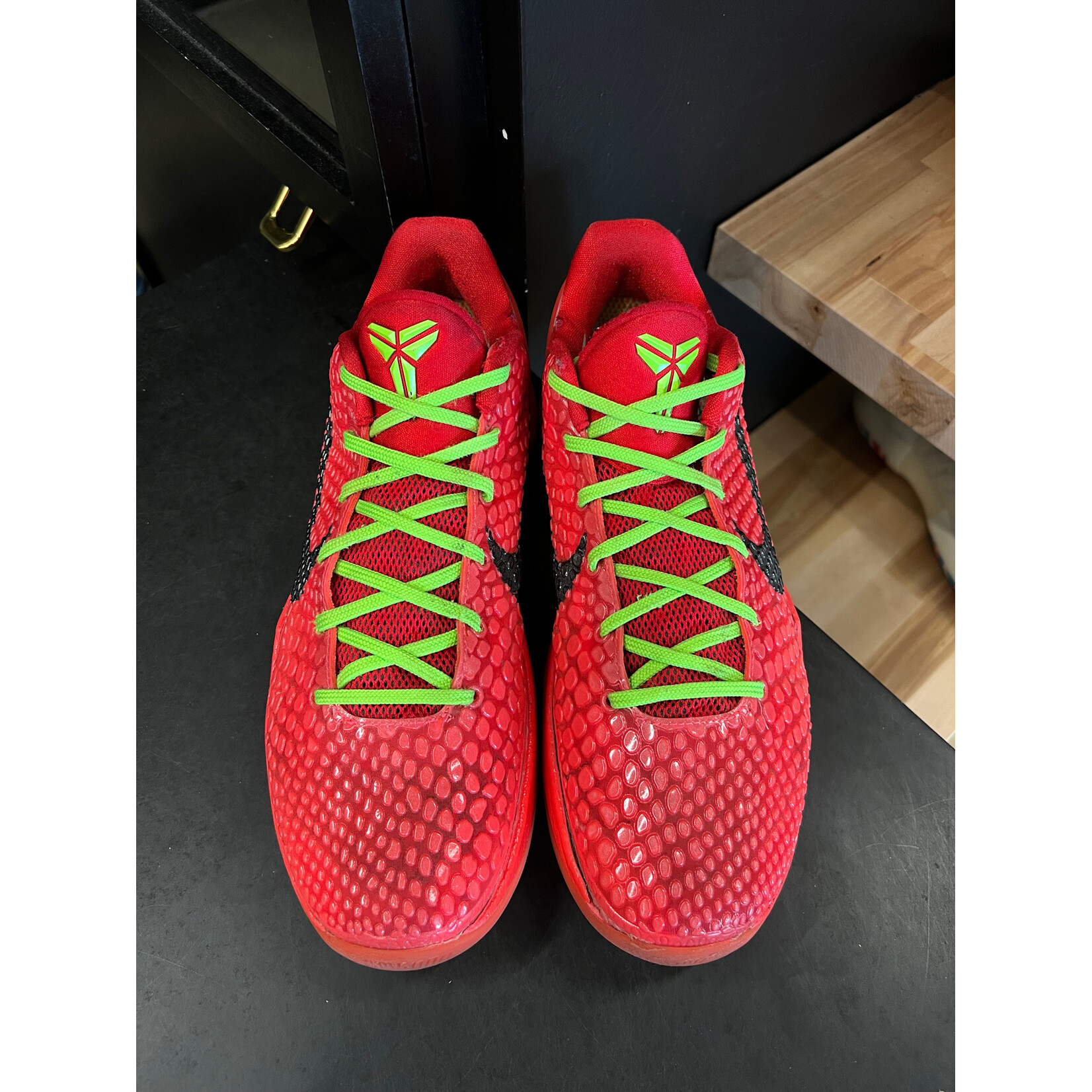 Nike Nike Kobe 6 Protro Reverse Grinch Size 8.5, PREOWNED NO BOX