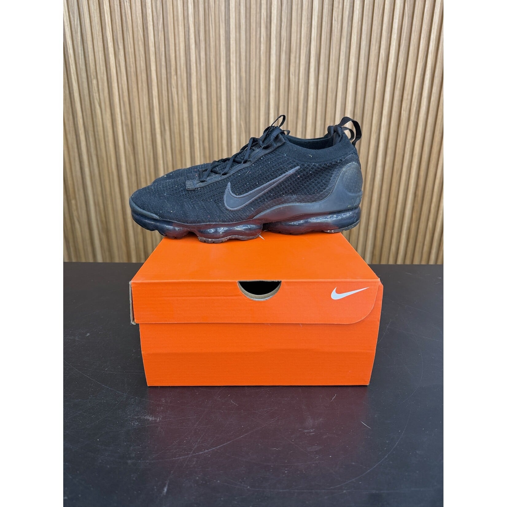 Nike Nike Air VaporMax 2021 FK Black Anthracite Size 12, PREOWNED