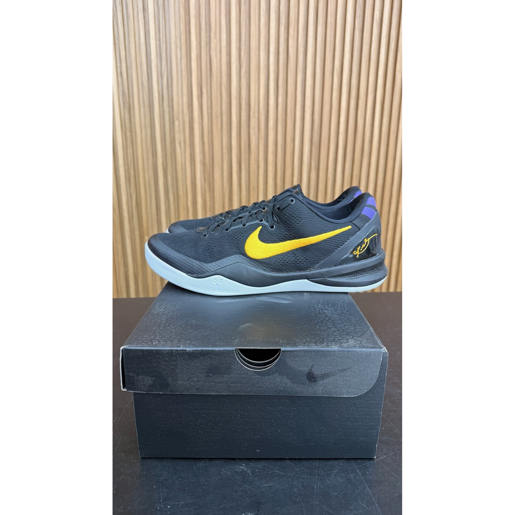 Nike Nike Kobe 8 Protro Lakers Away Size 12, PREOWNED