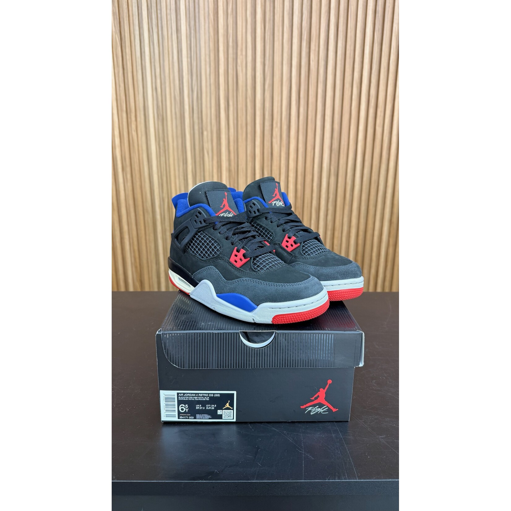 Jordan Jordan 4 Retro Rare Air (GS) Size 6.5Y, PREOWNED