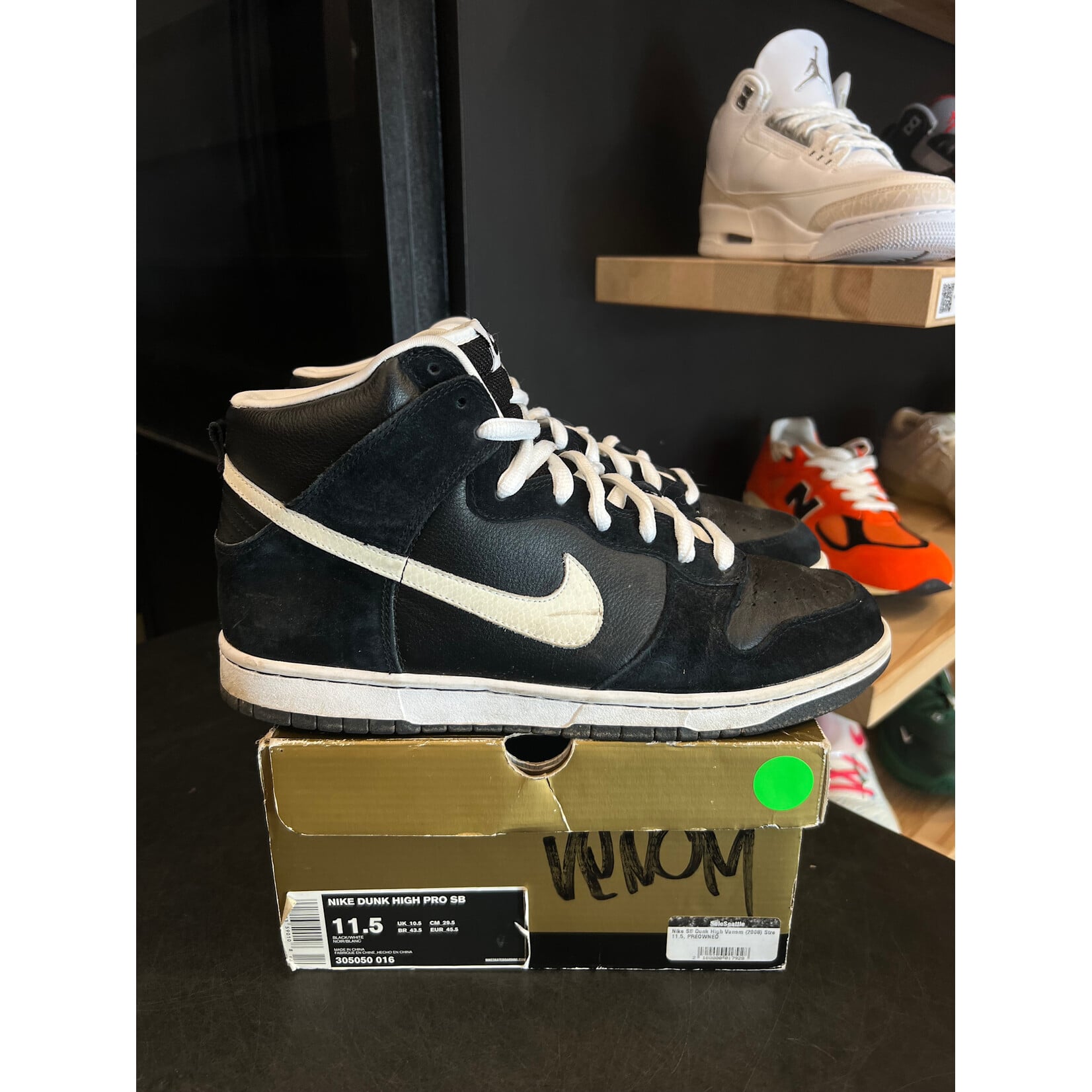 Nike Nike SB Dunk High Venom (2008) Size 11.5, PREOWNED