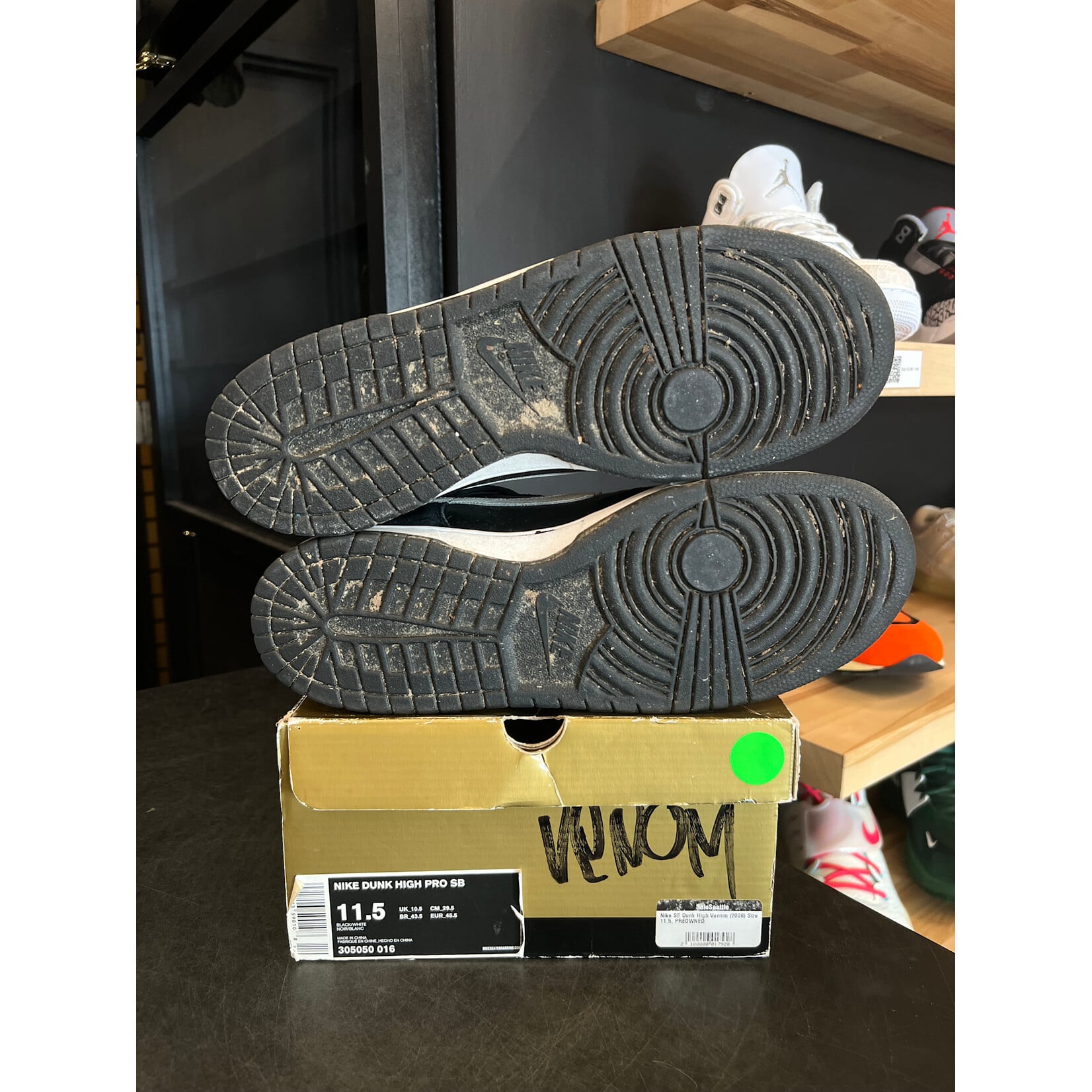 Nike Nike SB Dunk High Venom (2008) Size 11.5, PREOWNED