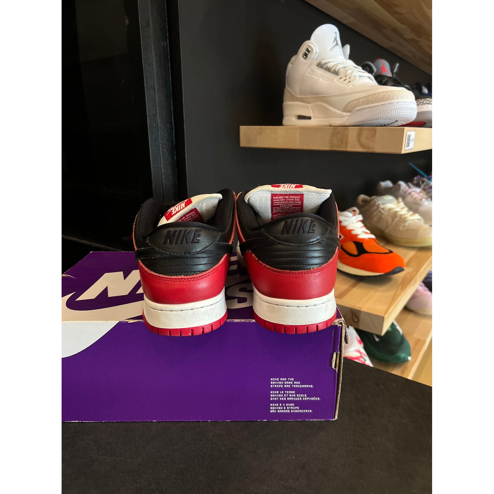 Nike Nike SB Dunk Low Pro J-Pack Chicago Size 11.5, PREOWNED*