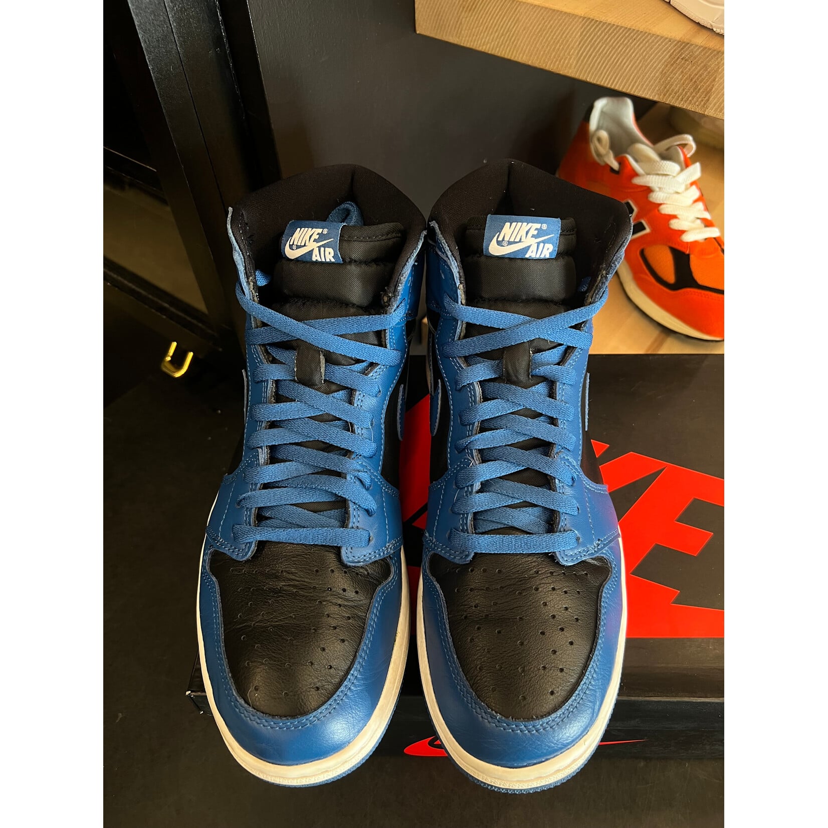 Jordan Jordan 1 Retro High OG Dark Marina Blue Size 11.5, PREOWNED*