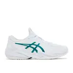 ASICS ASICS Court FF 3 Novak White Pitch Green Size 12, DS BRAND NEW DAMGE BOX