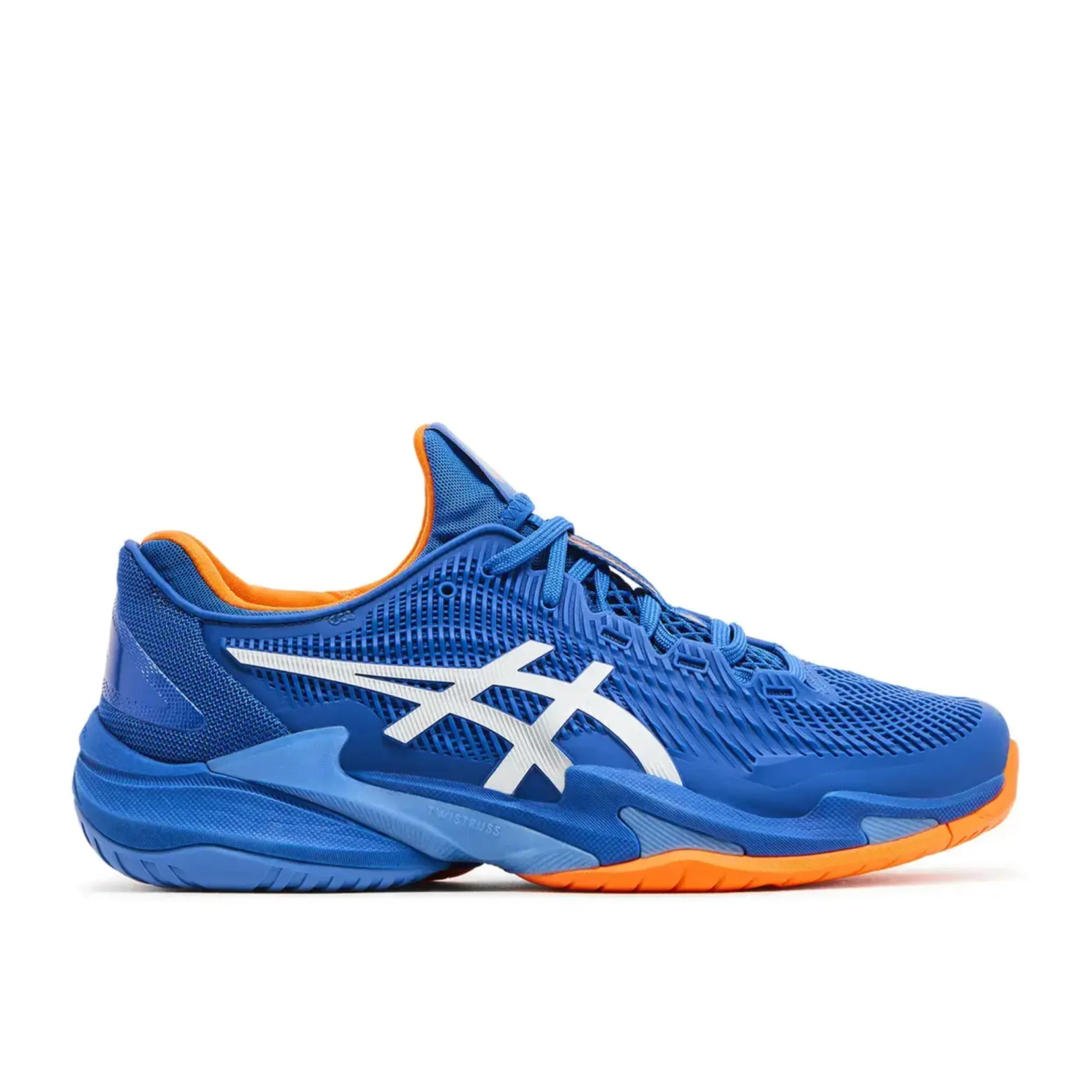 ASICS ASICS Court FF 3 Novak Tuna Blue White Size 12, DS BRAND NEW*