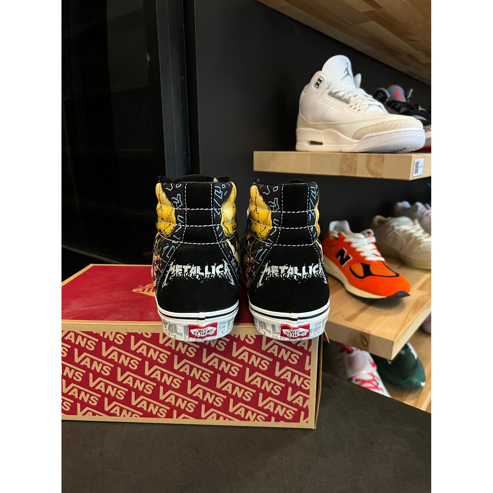 Metallica Metallica x Sk8-Hi 'Pushead' Size 13, PREOWNED*
