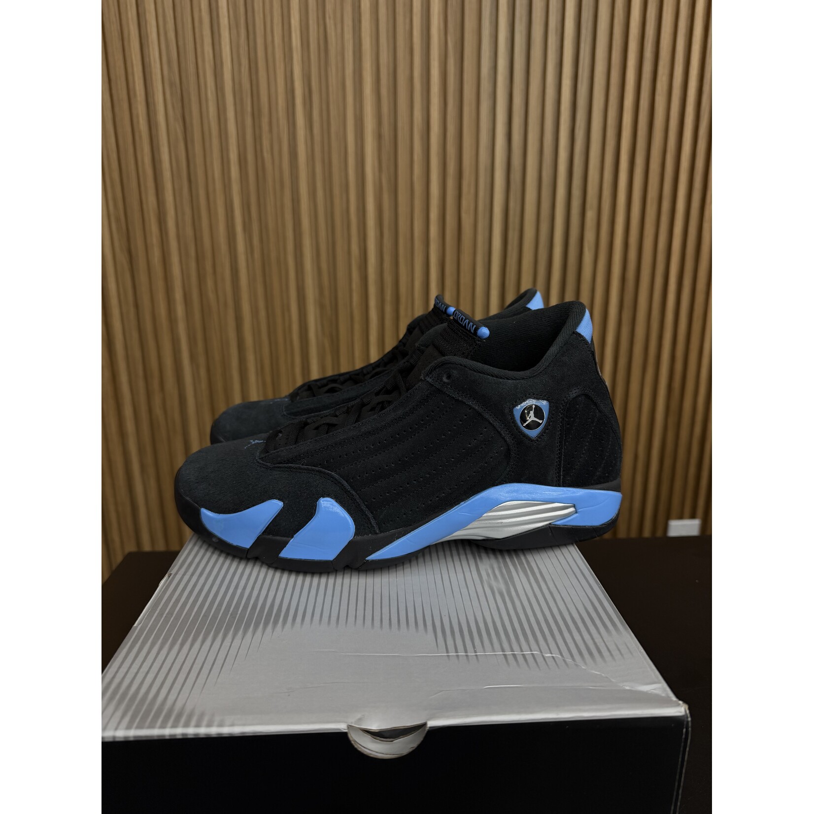 Jordan Jordan 14 Retro Black University Blue (2026) Size 11.5, PREOWNED*