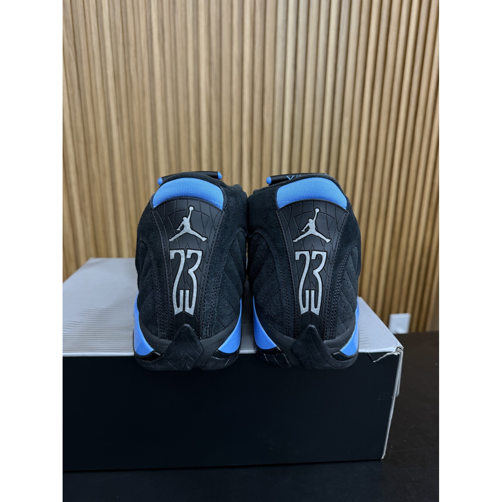 Jordan Jordan 14 Retro Black University Blue (2026) Size 11.5, PREOWNED*