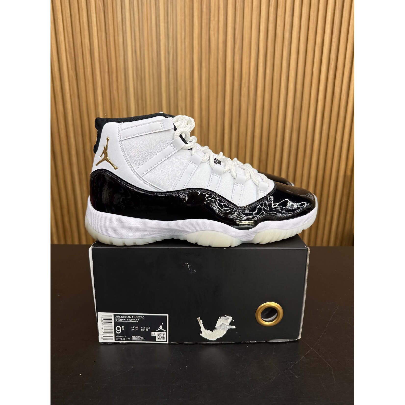 Jordan Jordan 11 Retro DMP Gratitude (2023) Size 9.5, PREOWNED*