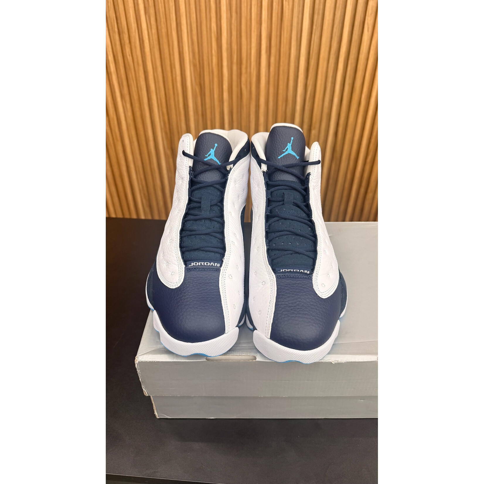 Jordan Jordan 13 Retro Obsidian Powder Blue White Size 11, PREOWNED*