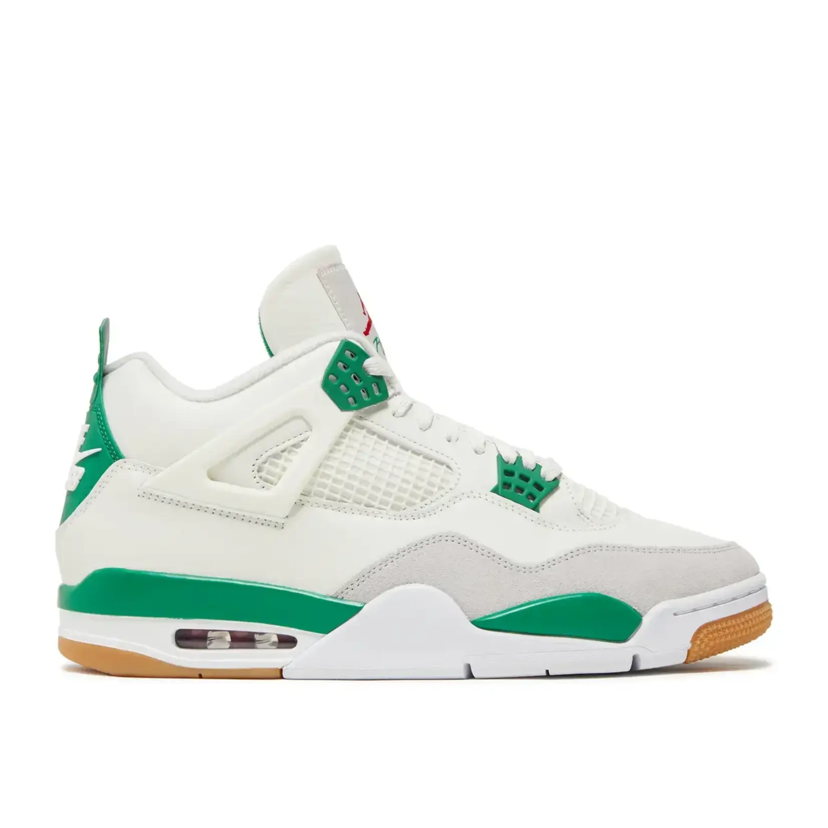 Jordan Jordan 4 Retro SB Pine Green Size 8, DS BRAND NEW DAMAGED LID