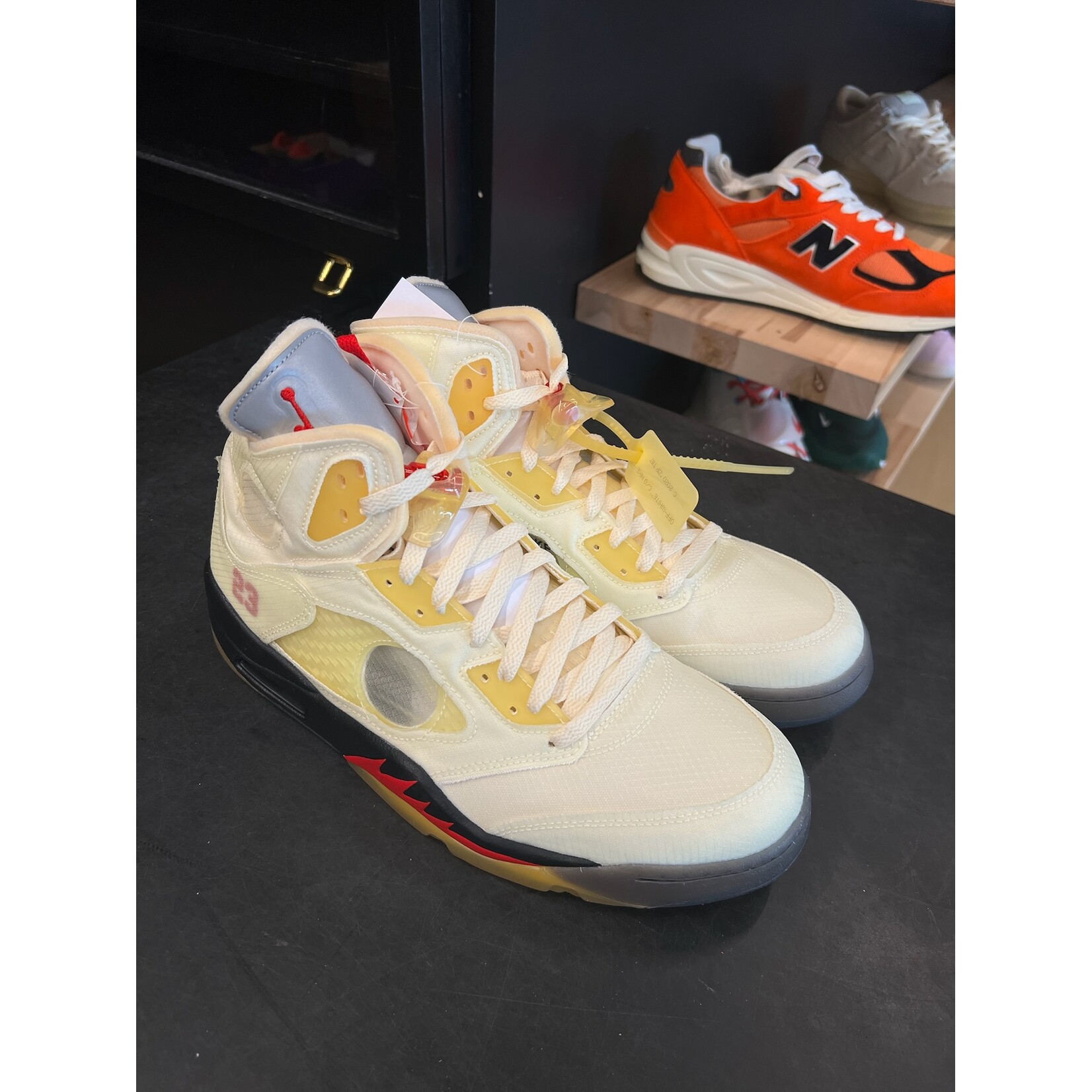 Jordan Jordan 5 Retro Off-White Sail Size 12, DS BRAND NEW NO BOX*