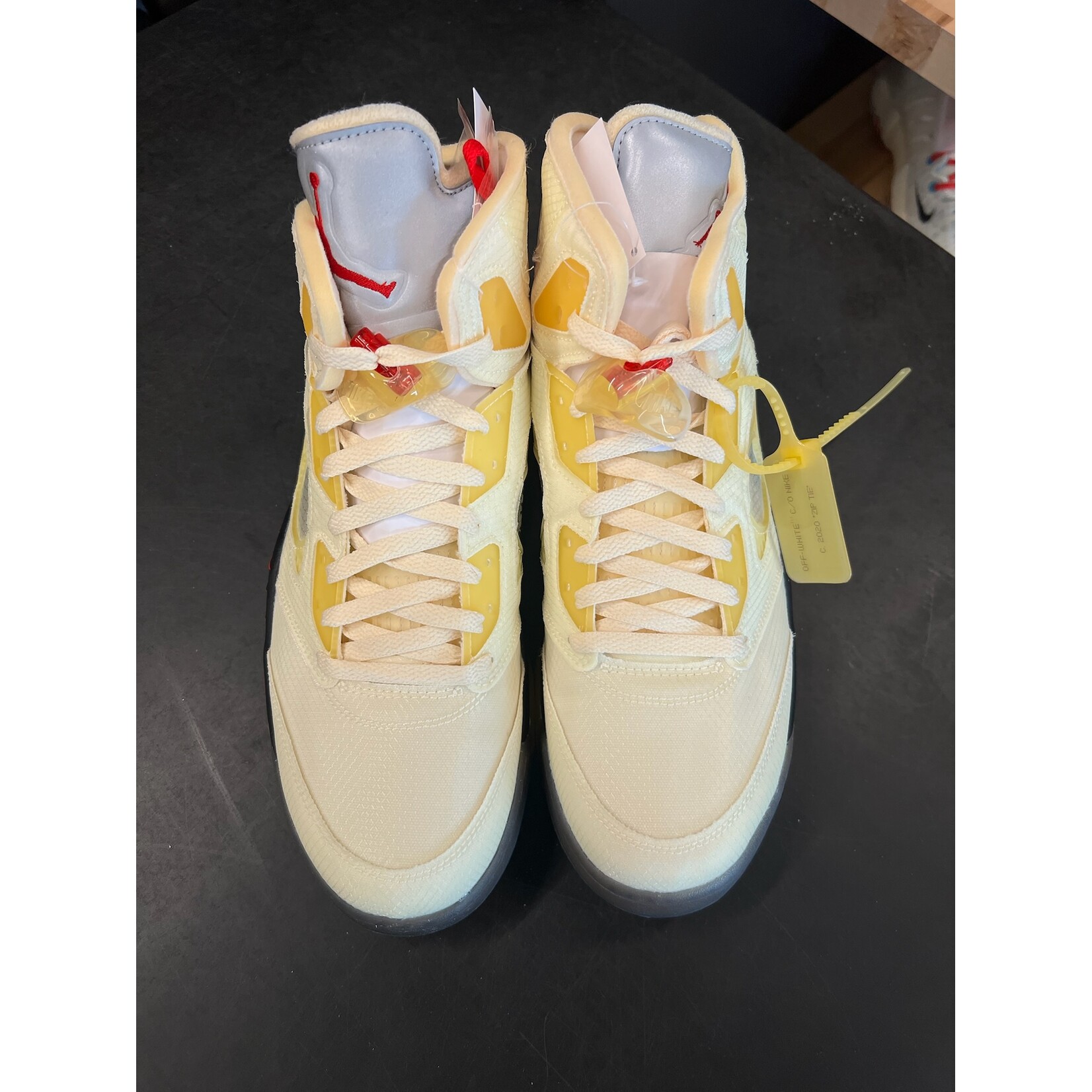 Jordan Jordan 5 Retro Off-White Sail Size 12, DS BRAND NEW NO BOX*