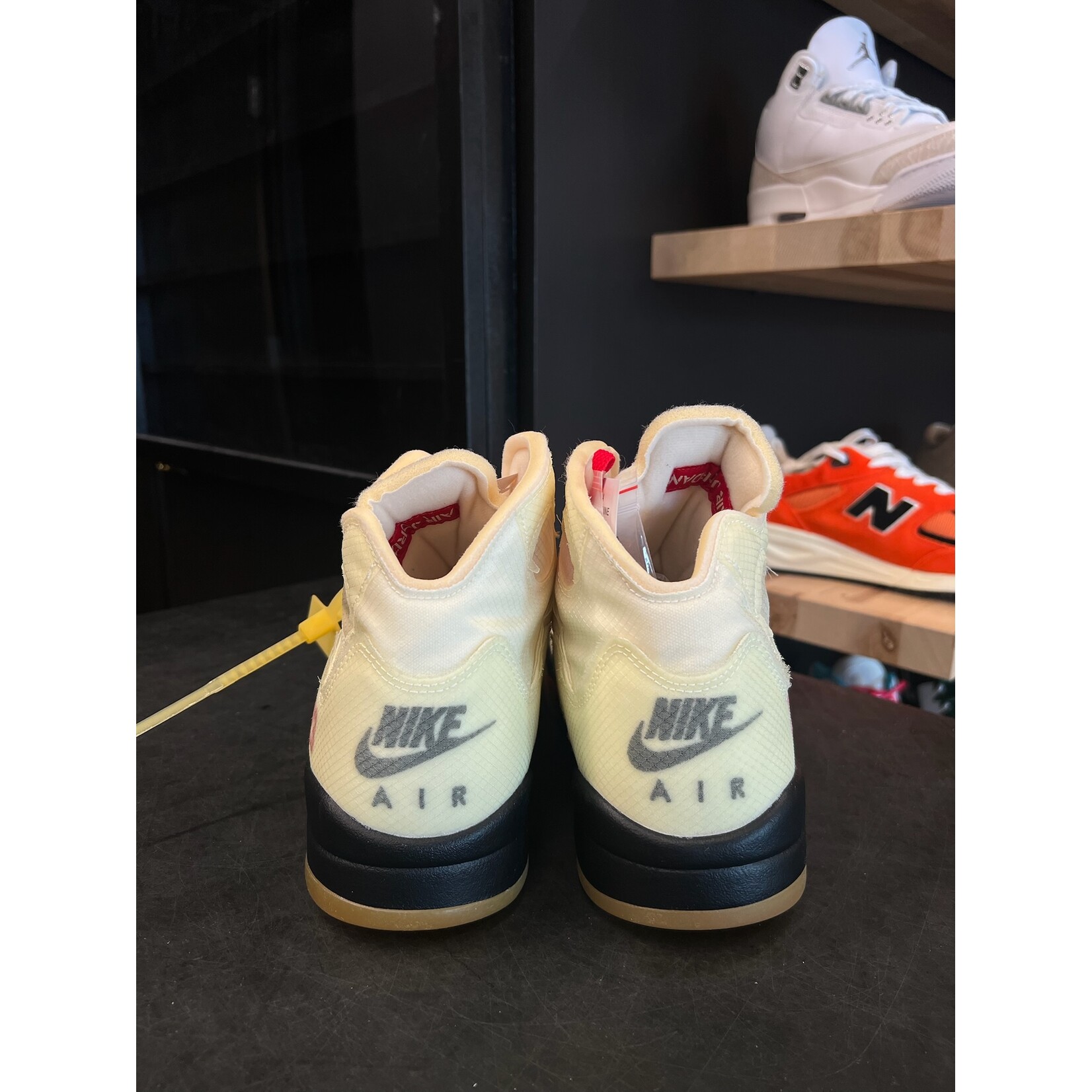 Jordan Jordan 5 Retro Off-White Sail Size 12, DS BRAND NEW NO BOX*