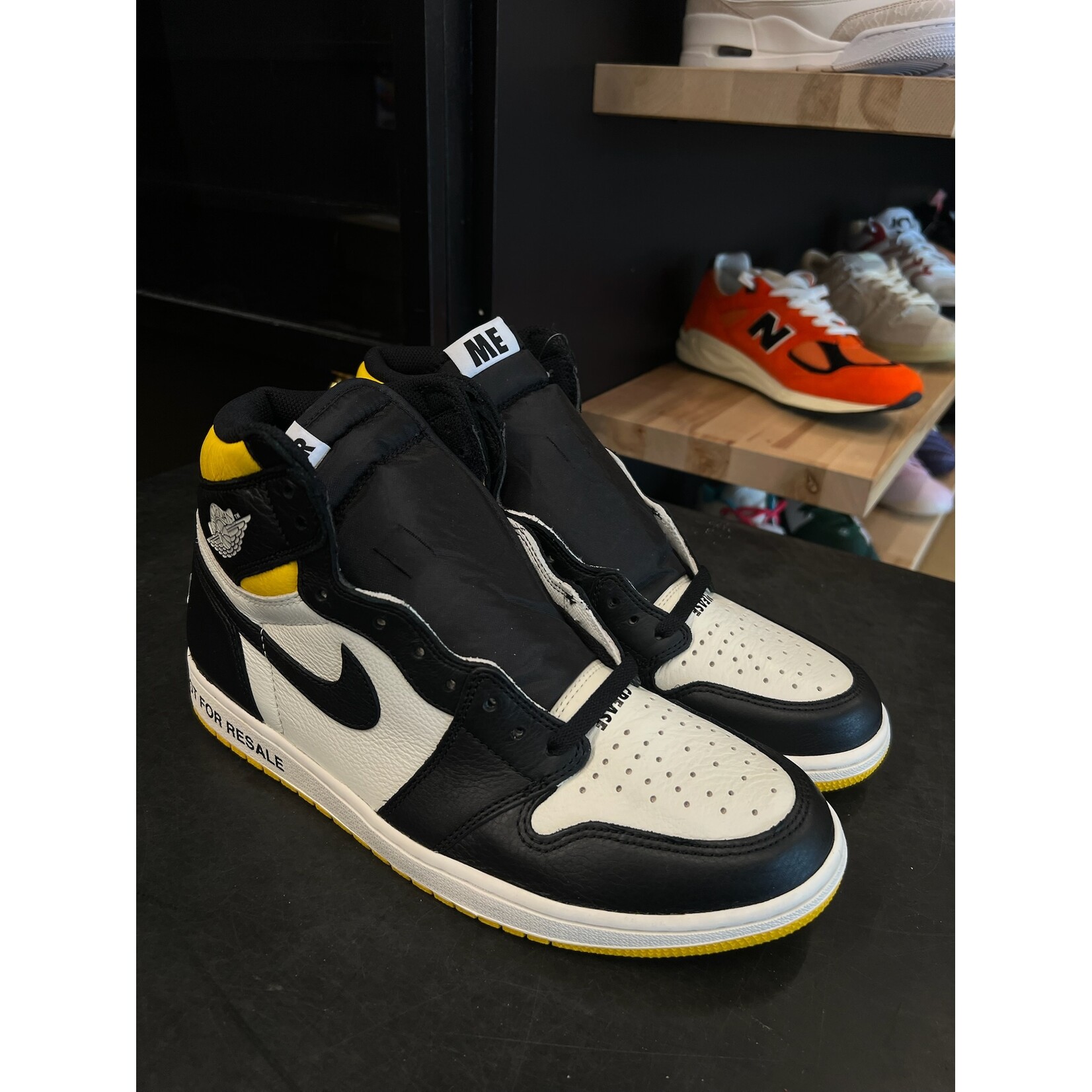 Jordan Jordan 1 Retro High Not for Resale Varsity Maize Size 12, DS BRAND NEW NO BOX*