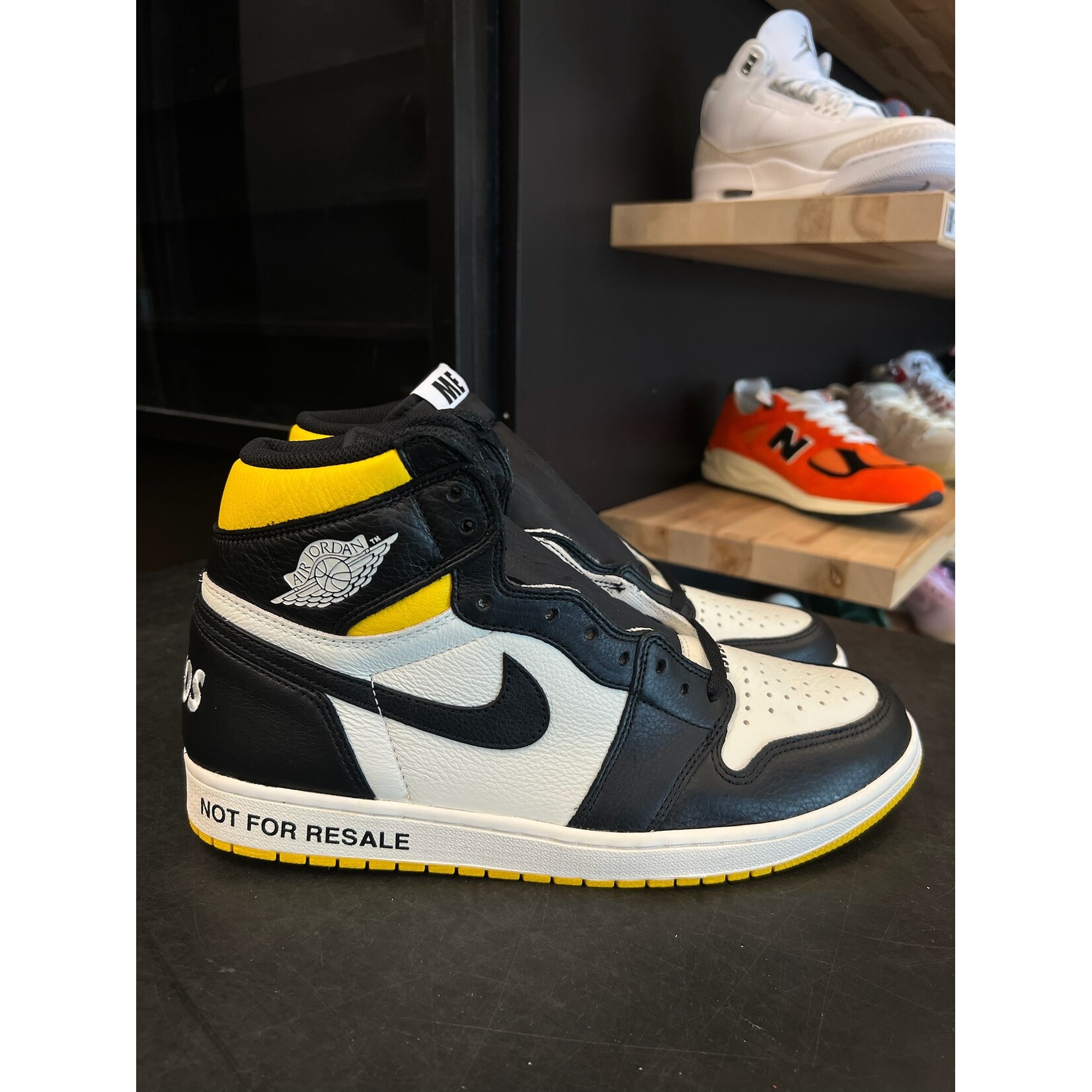 Jordan Jordan 1 Retro High Not for Resale Varsity Maize Size 12, DS BRAND NEW NO BOX*