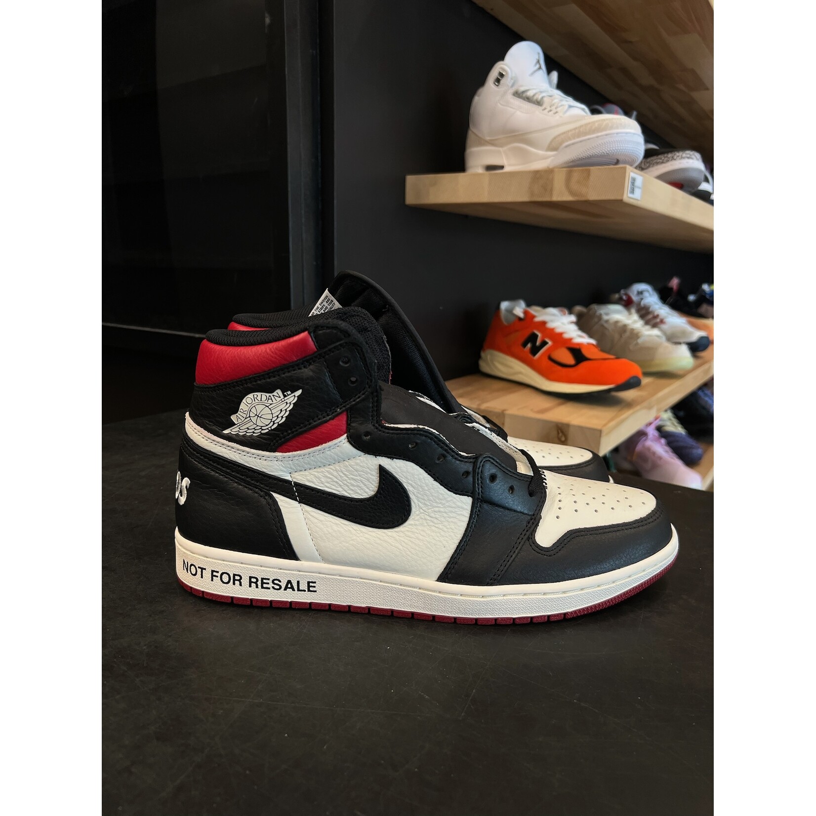 Jordan Jordan 1 Retro High Not for Resale Varsity Red Size 12, DS BRAND NEW NO BOX*