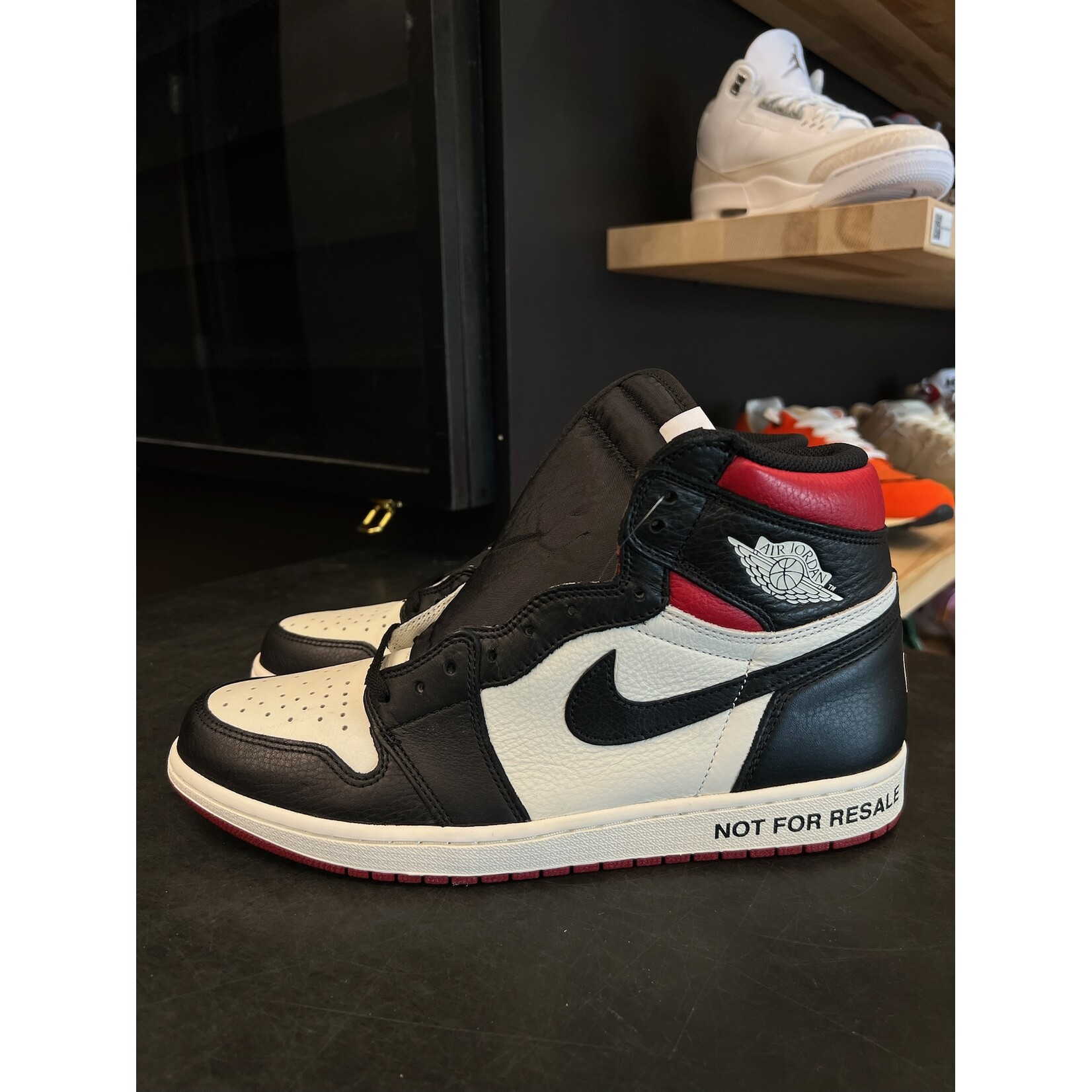 Jordan Jordan 1 Retro High Not for Resale Varsity Red Size 12, DS BRAND NEW NO BOX*
