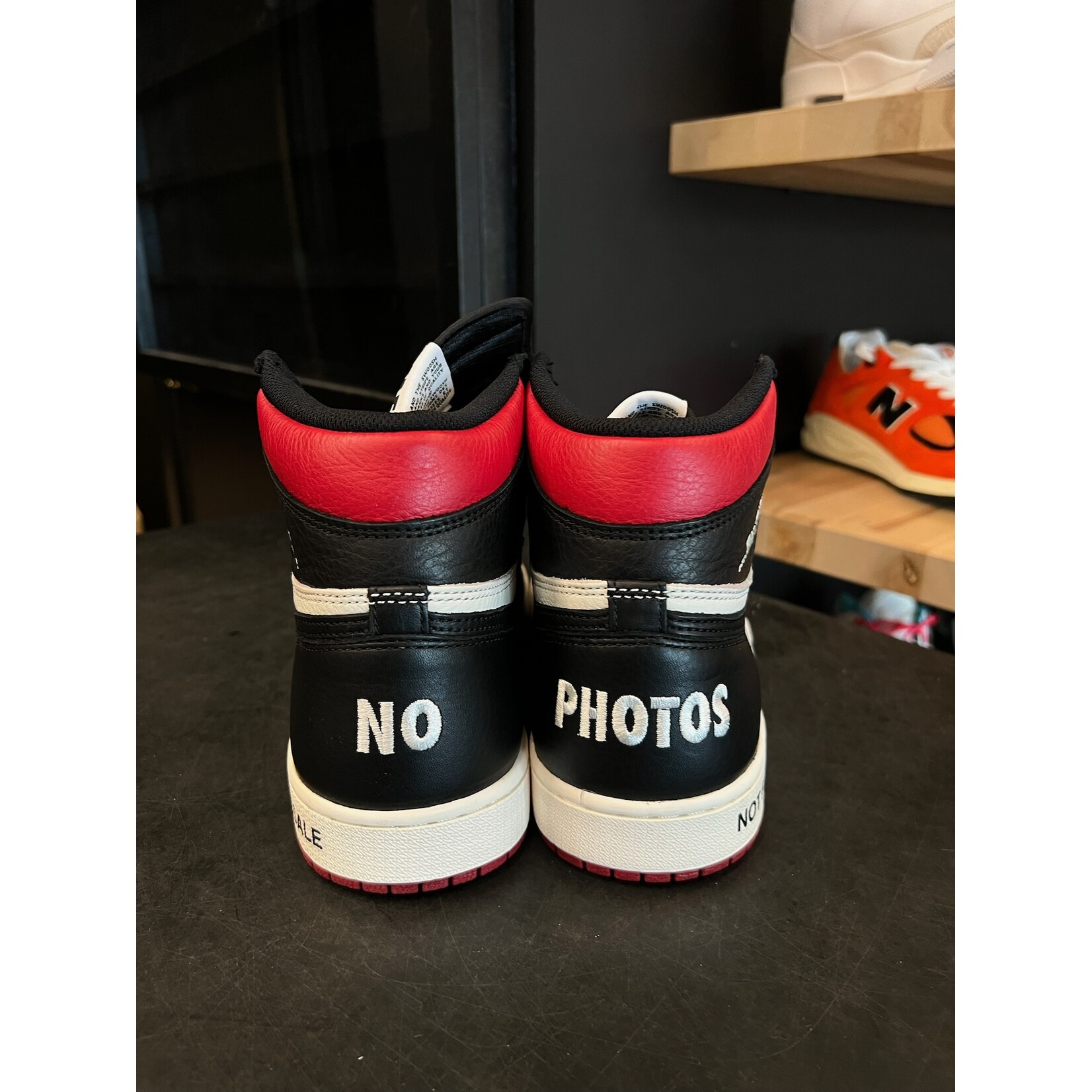 Jordan Jordan 1 Retro High Not for Resale Varsity Red Size 12, DS BRAND NEW NO BOX*