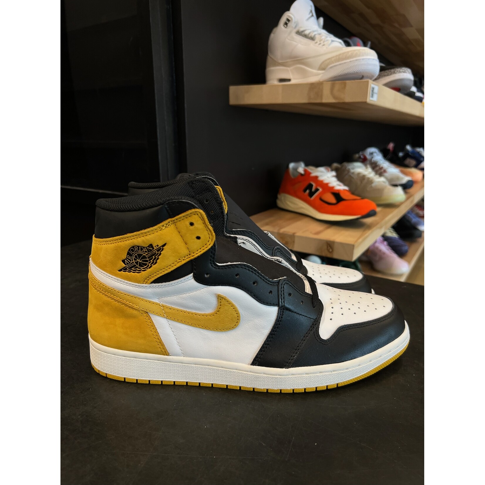 Jordan Jordan 1 Retro High Yellow Ochre Size 12, DS BRAND NEW NO BOX*