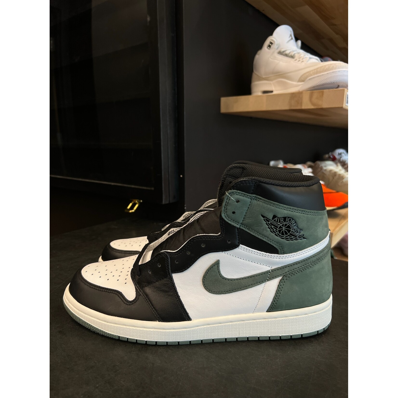 Jordan Jordan 1 Retro High Clay Green Size 12, DS BRAND NEW NO BOX*