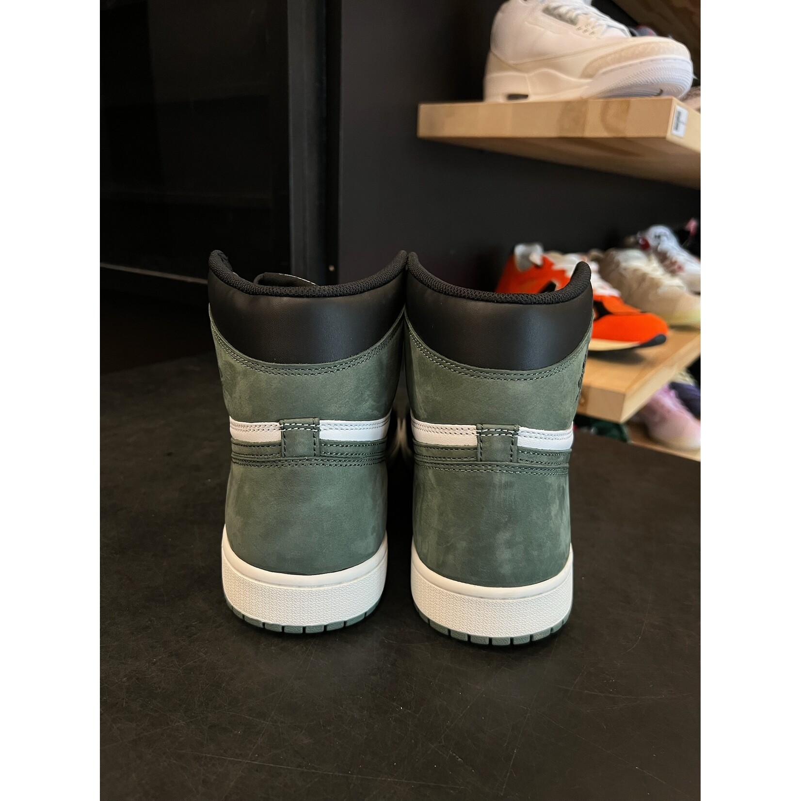 Jordan Jordan 1 Retro High Clay Green Size 12, DS BRAND NEW NO BOX*