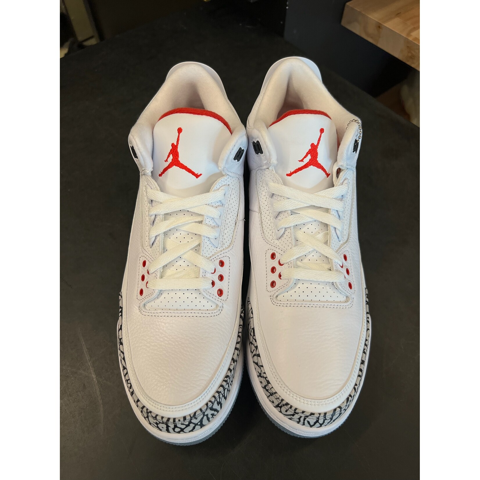 Jordan Jordan 3 Retro Free Throw Line White Cement Size 12, DS BRAND NEW NO BOX*