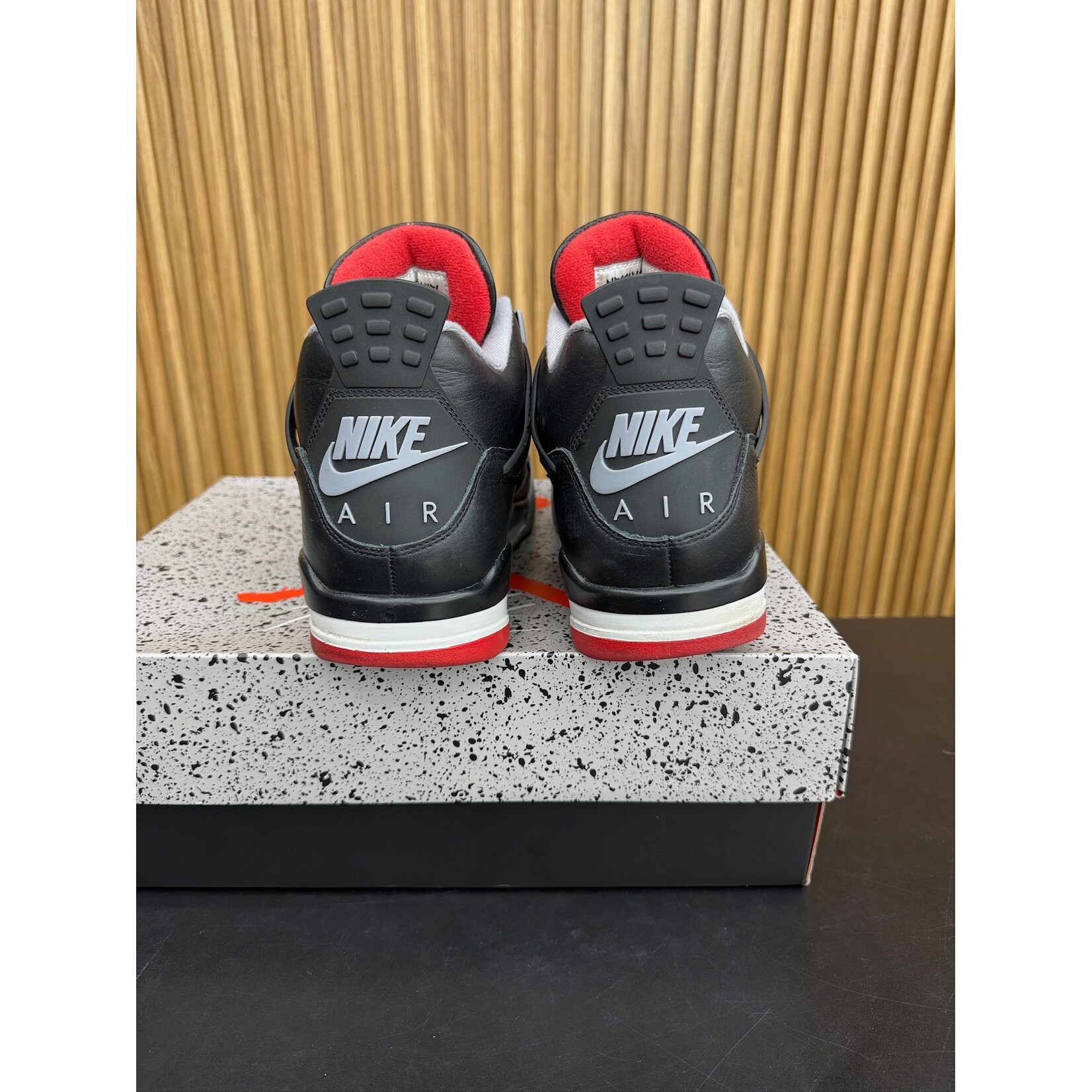 Jordan Jordan 4 Retro Bred Reimagined Size 12, PREOWNED*