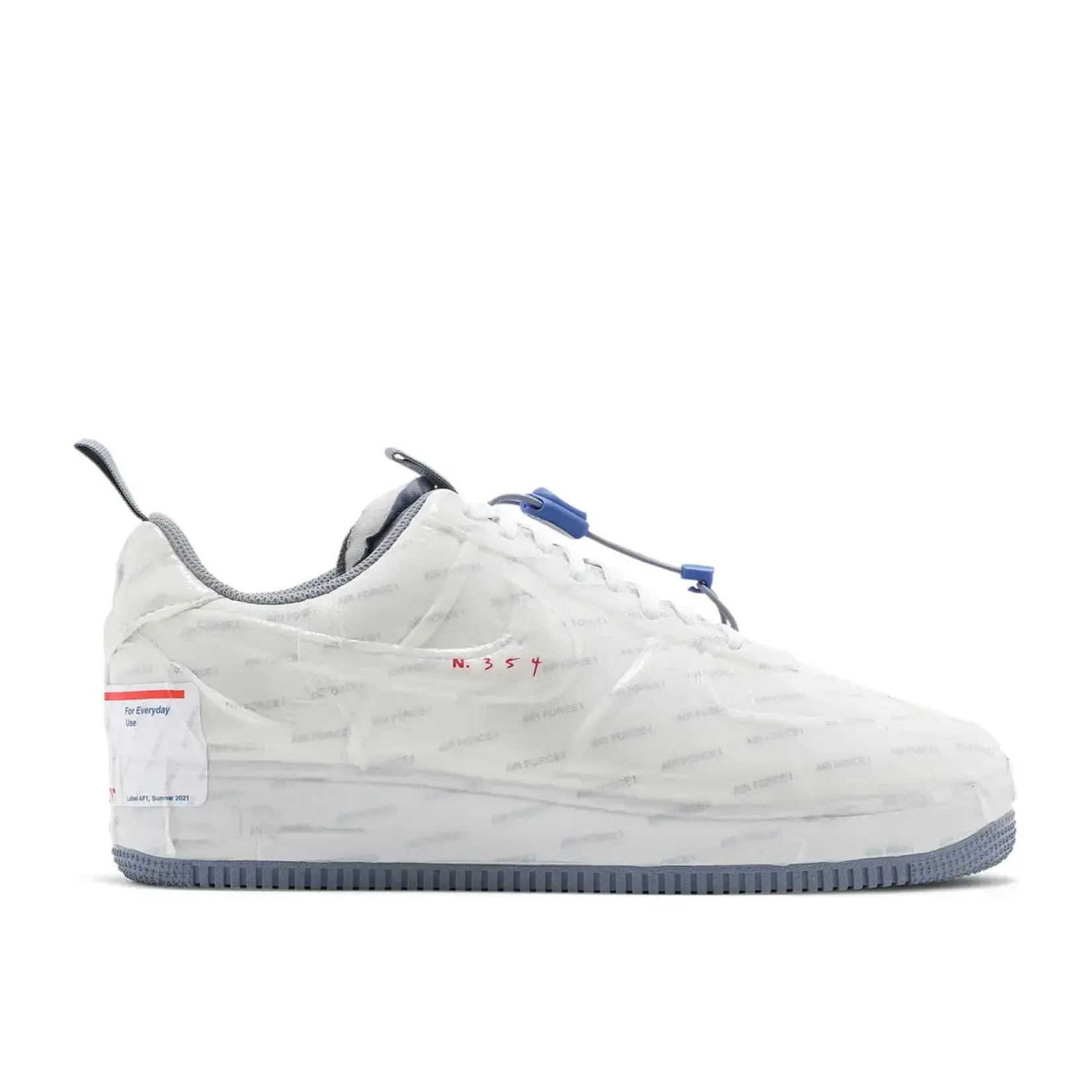 Nike Nike Air Force 1 Low Experimental USPS Postal Ghost Size 7.5, DS BRAND NEW DAMAGED LID