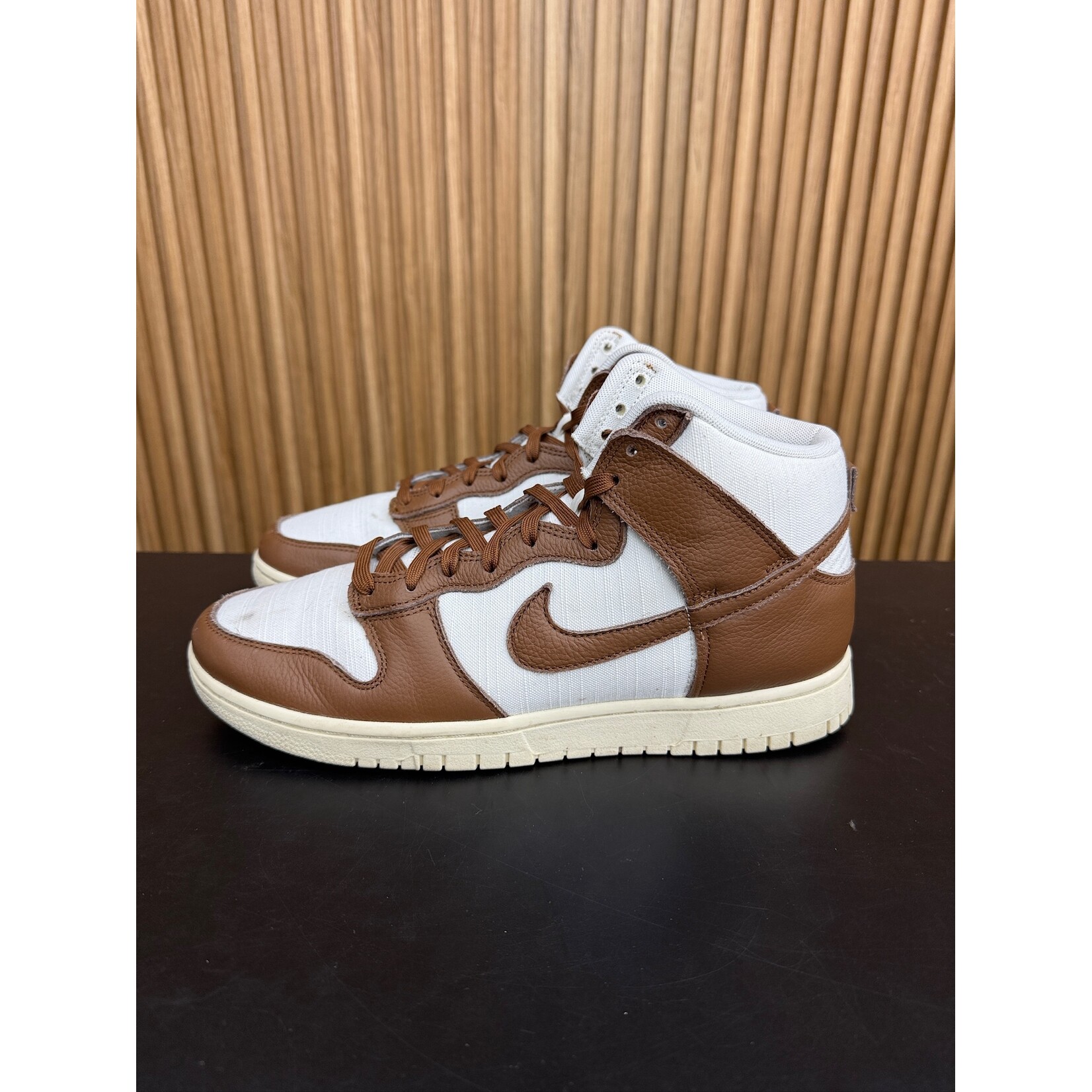 Nike Nike Dunk High PRM Vintage Pecan Sail Size 10.5, PREOWNED NO BOX*