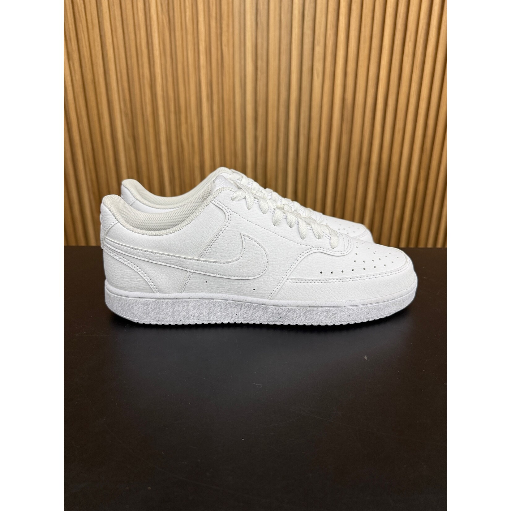 Nike Nike Court Vision Low Next Nature Triple White Size 11, PREOWNED NO BOX*