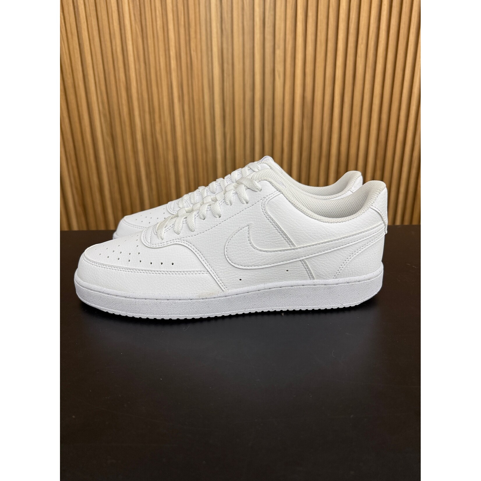 Nike Nike Court Vision Low Next Nature Triple White Size 11, PREOWNED NO BOX*