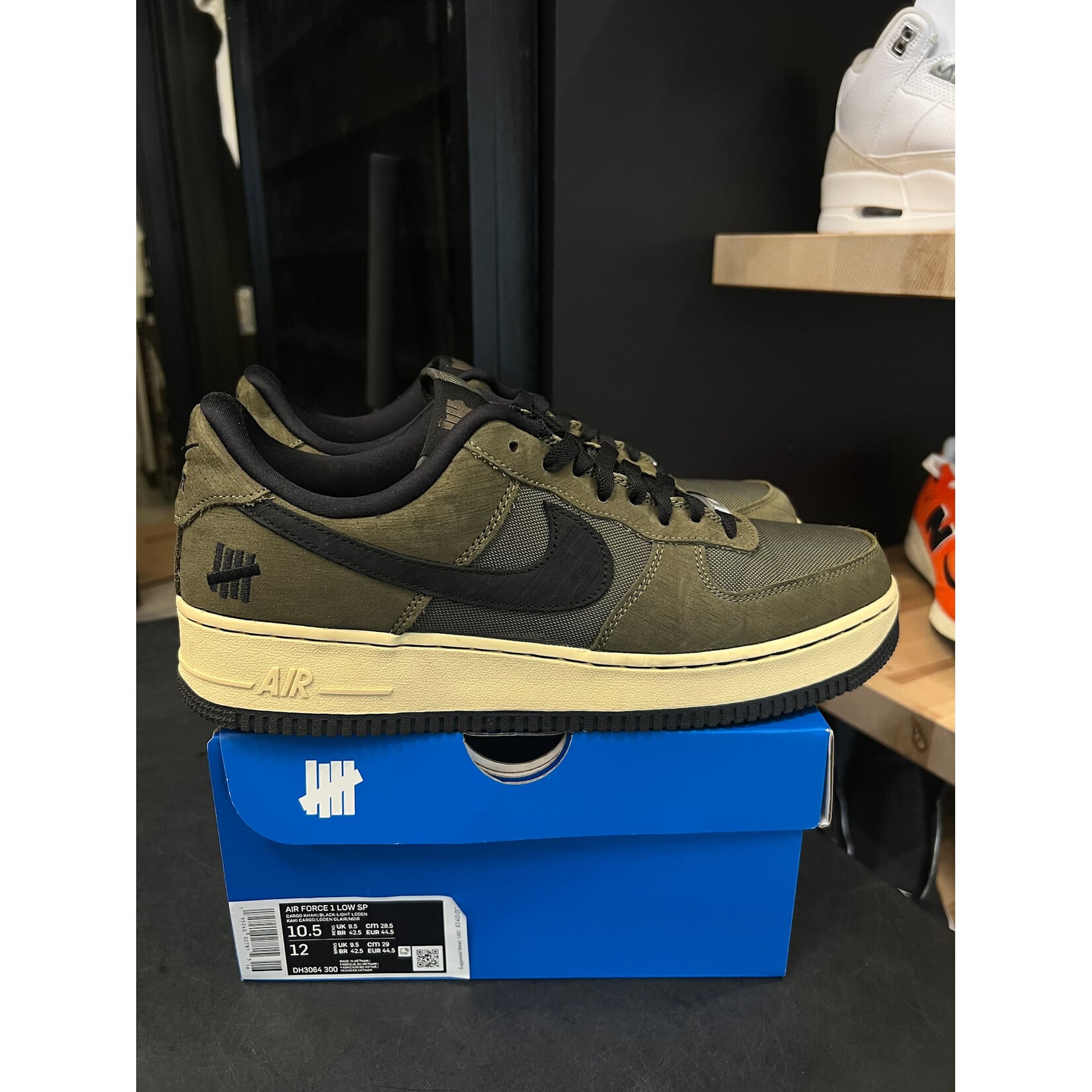Nike Nike Air Force 1 Low SP Undefeated Ballistic Dunk vs. AF1 Size 10.5, PREOWNED