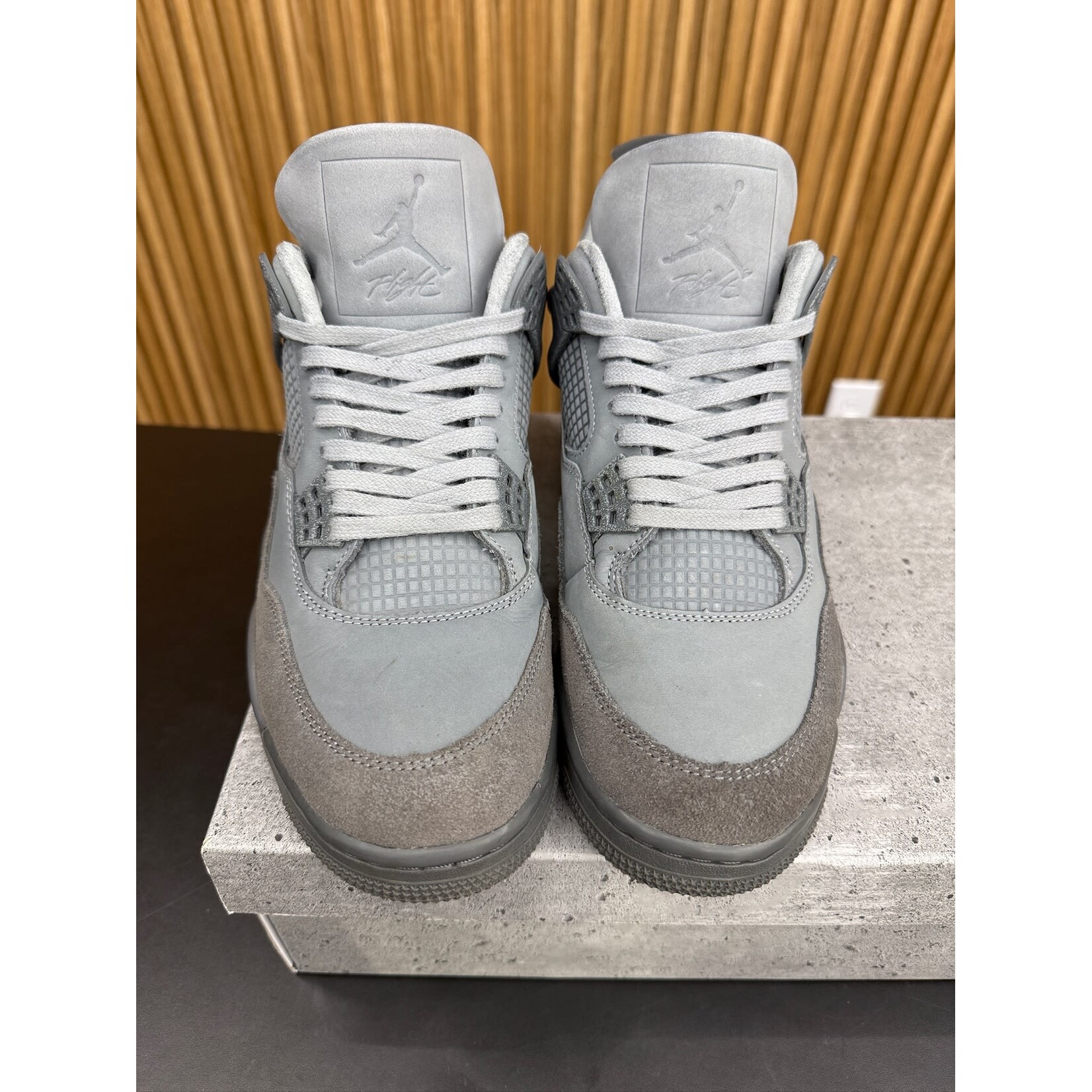 Jordan Jordan 4 Retro SE Paris Olympics Wet Cement Size 9.5, PREOWNED*