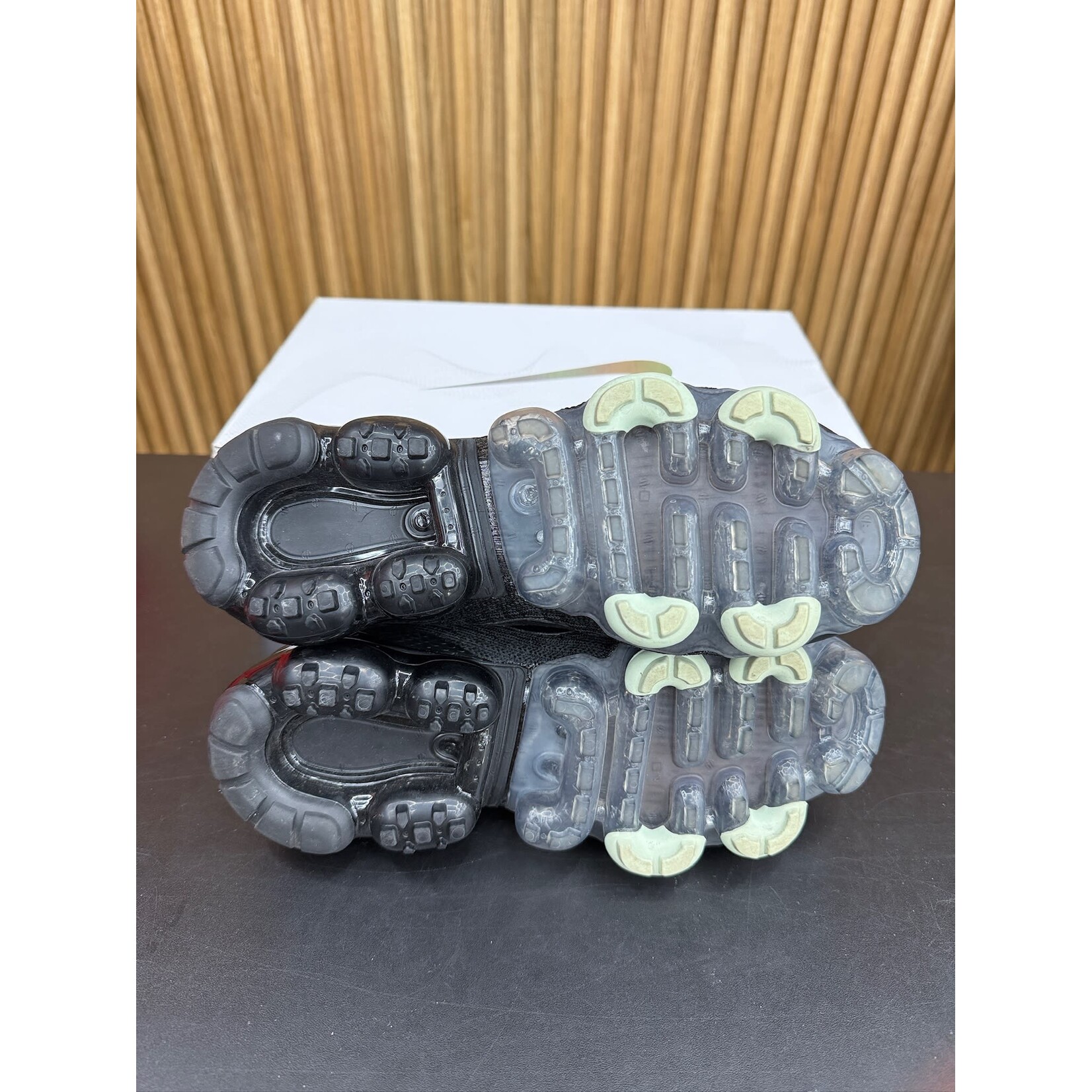 Nike Nike Air VaporMax Flyknit 3 Black Snakeskin Size 6, PREOWNED*