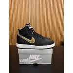 Nike Nike Vandal High Supreme Black Metallic Gold Size 7.5, PREOWNED*