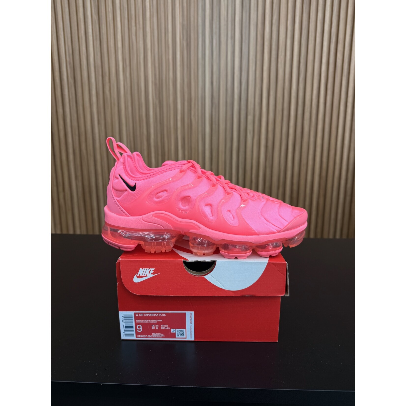 Nike Nike Air VaporMax Plus Sunset Pulse Bubblegum (Women's) Size 9W, PREOWNED*