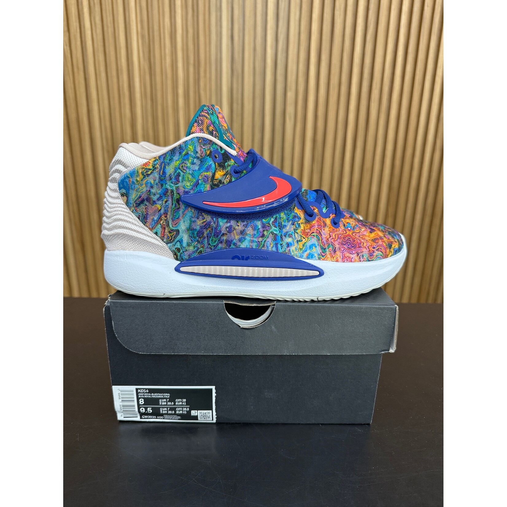Nike Nike KD 14 Psychedelic Size 8, PREOWNED*