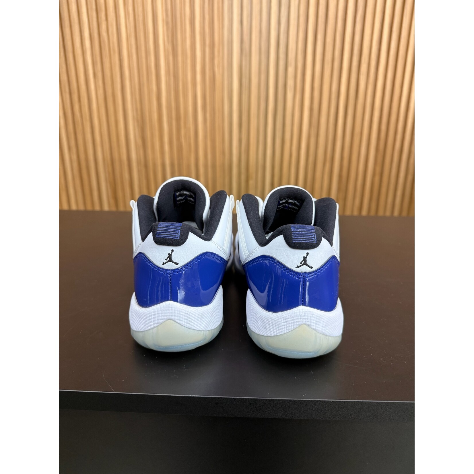 Jordan Jordan 11 Retro Low White Concord (Women's) Size 9W, PREOWNED NO BOX